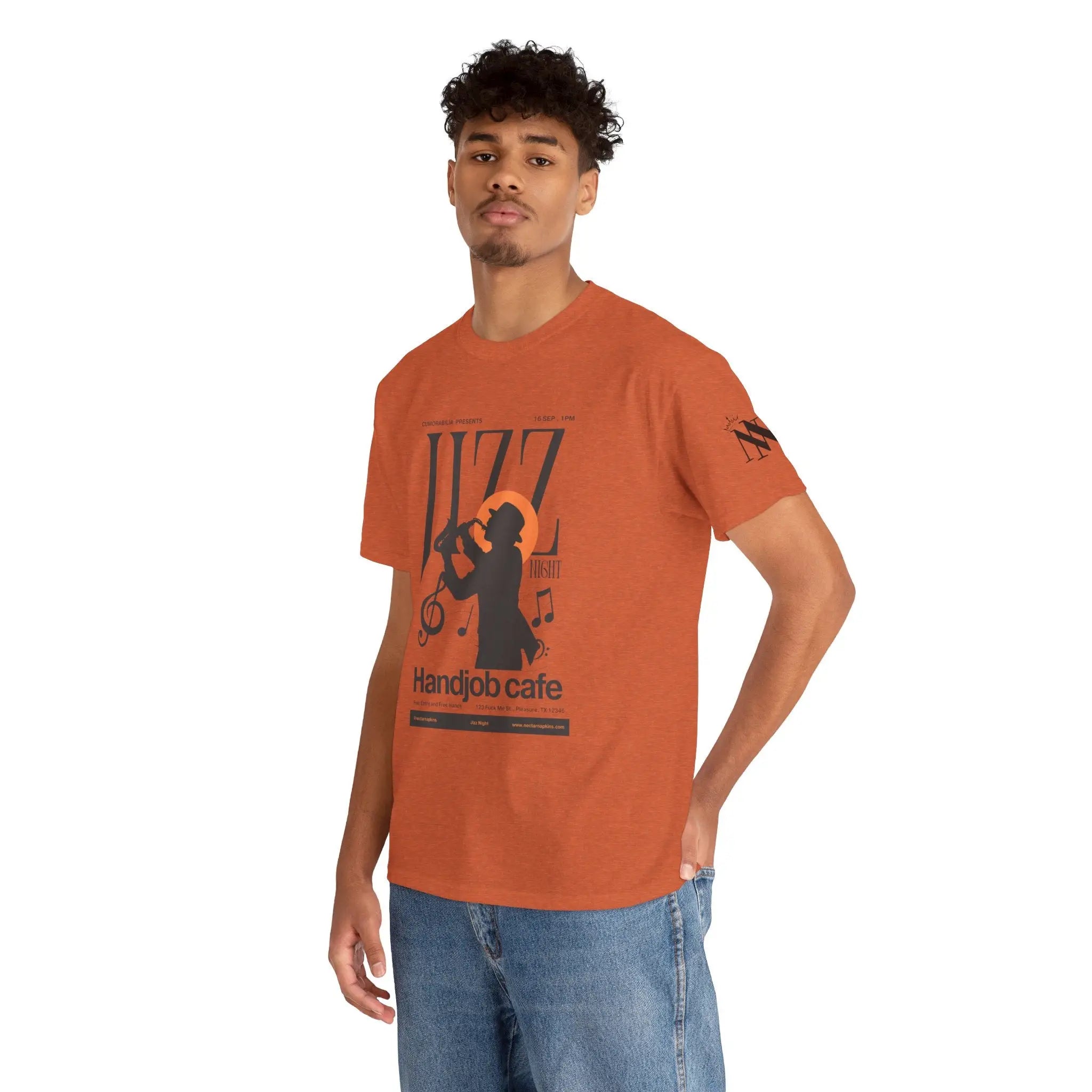 Jizz Night! | Mix & Match 100% Cotton Unisex Fun-Flirty Lovers’ Tees