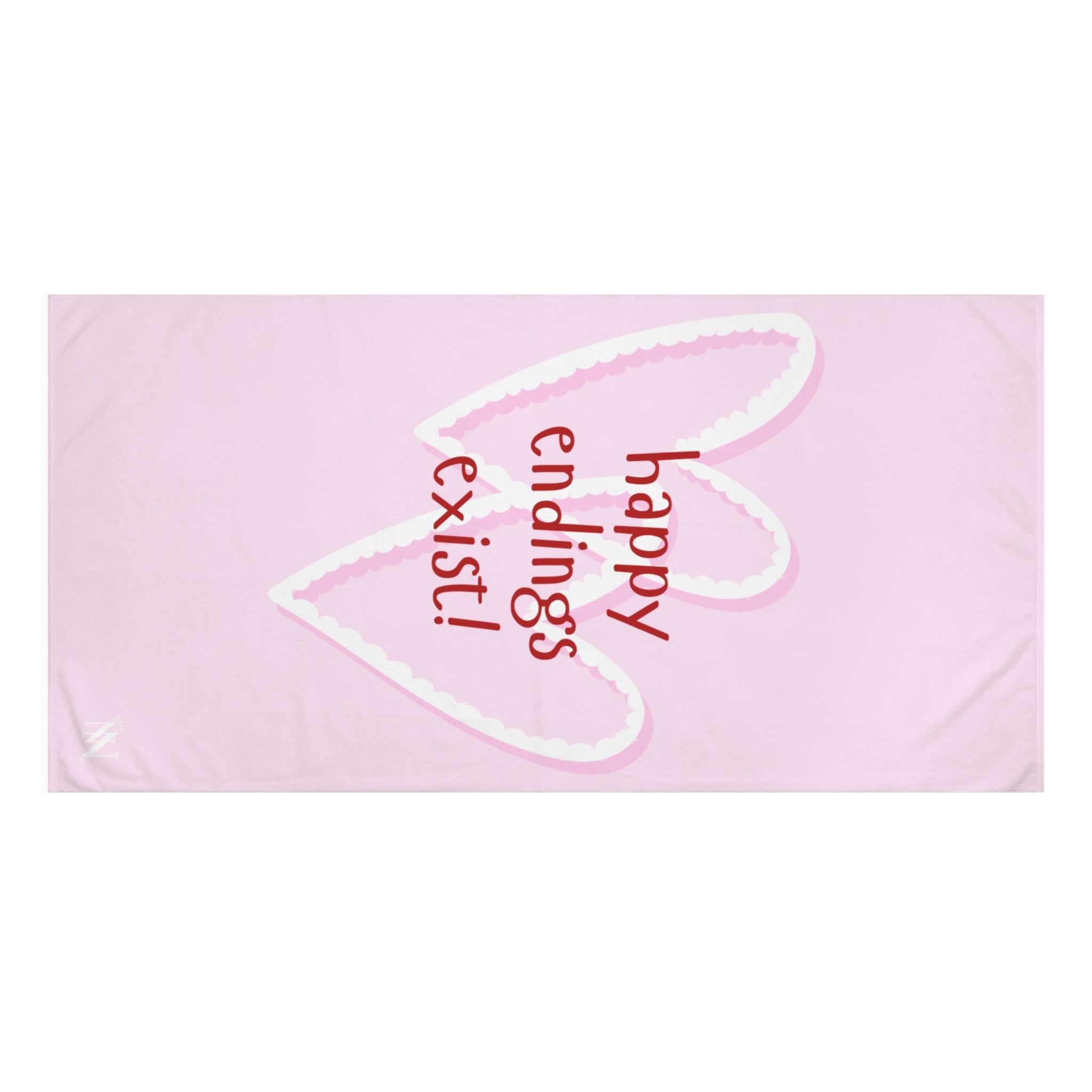 Happy Endings Exist! Two Hearts | Mix & Match XL Fun-Flirty Lovers’ Towels