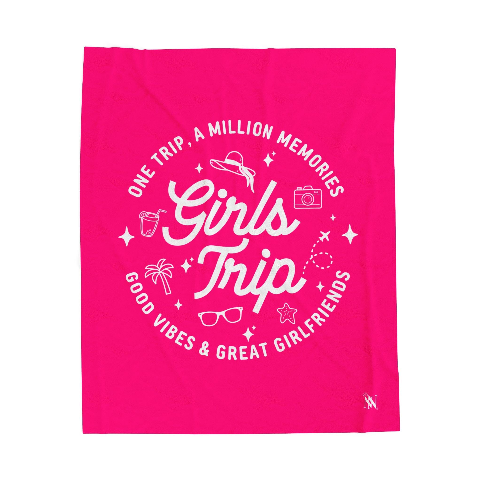 Girls Trip Memories | Mix & Match Soft Fun-Flirty Lovers’ Blankets