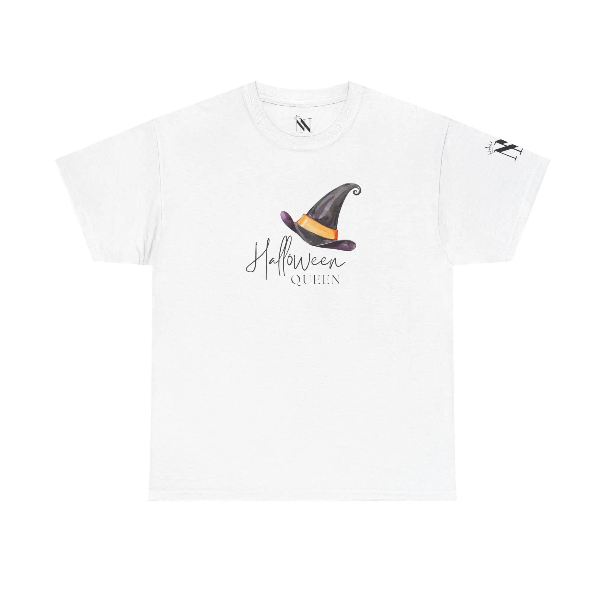 Halloween Queen Witch Hat | Mix & Match Cotton Unisex Fun-Flirty Lovers’ T-Shirts