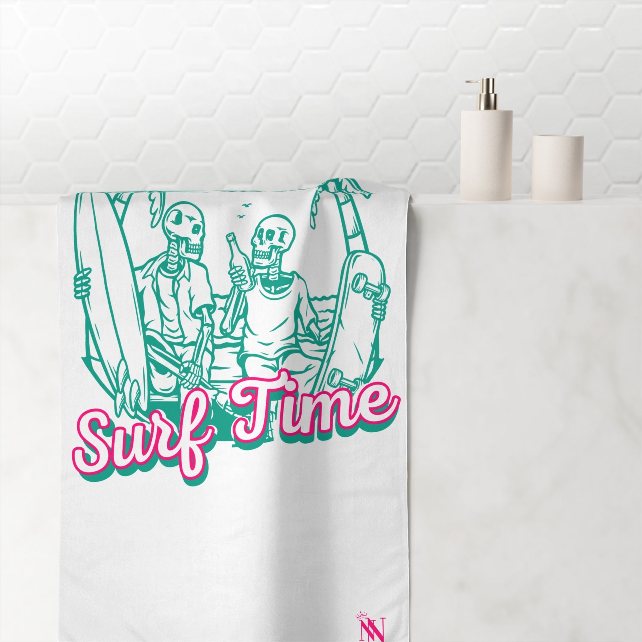 Surf Time for Us Giant Sex Towel