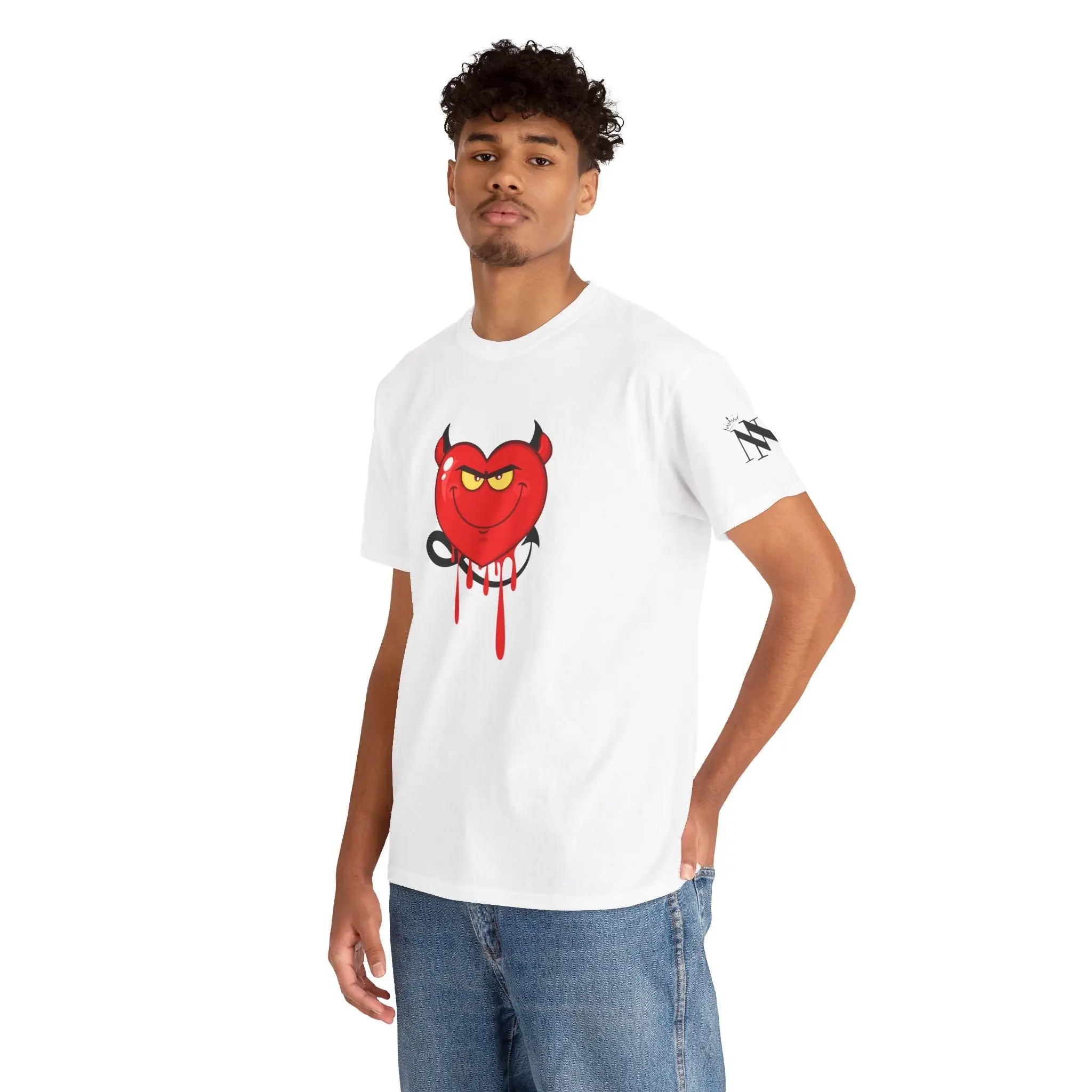 Slippery Little Devil | Mix & Match Cotton Unisex Fun-Flirty Loversβ T-Shirts