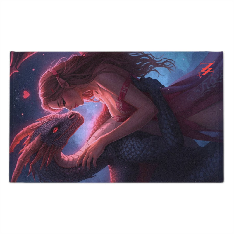 Elf’s Pet Dragon Fantasy | Mix & Match Soft Fun-Flirty Lovers’ Towels