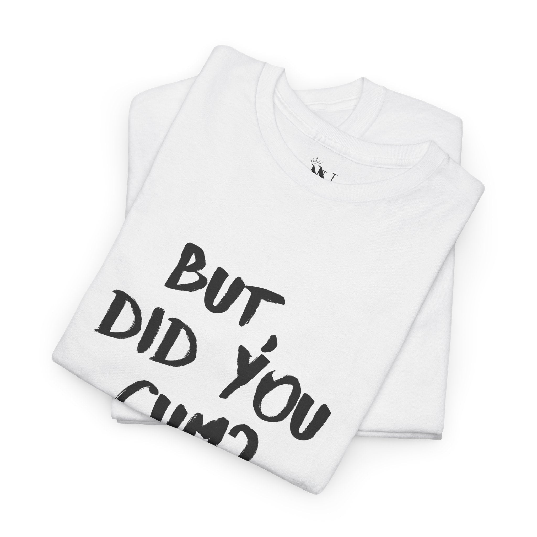 But Did You Cum? | Mix & Match 100% Cotton Unisex Fun-Flirty Lovers’ Tees