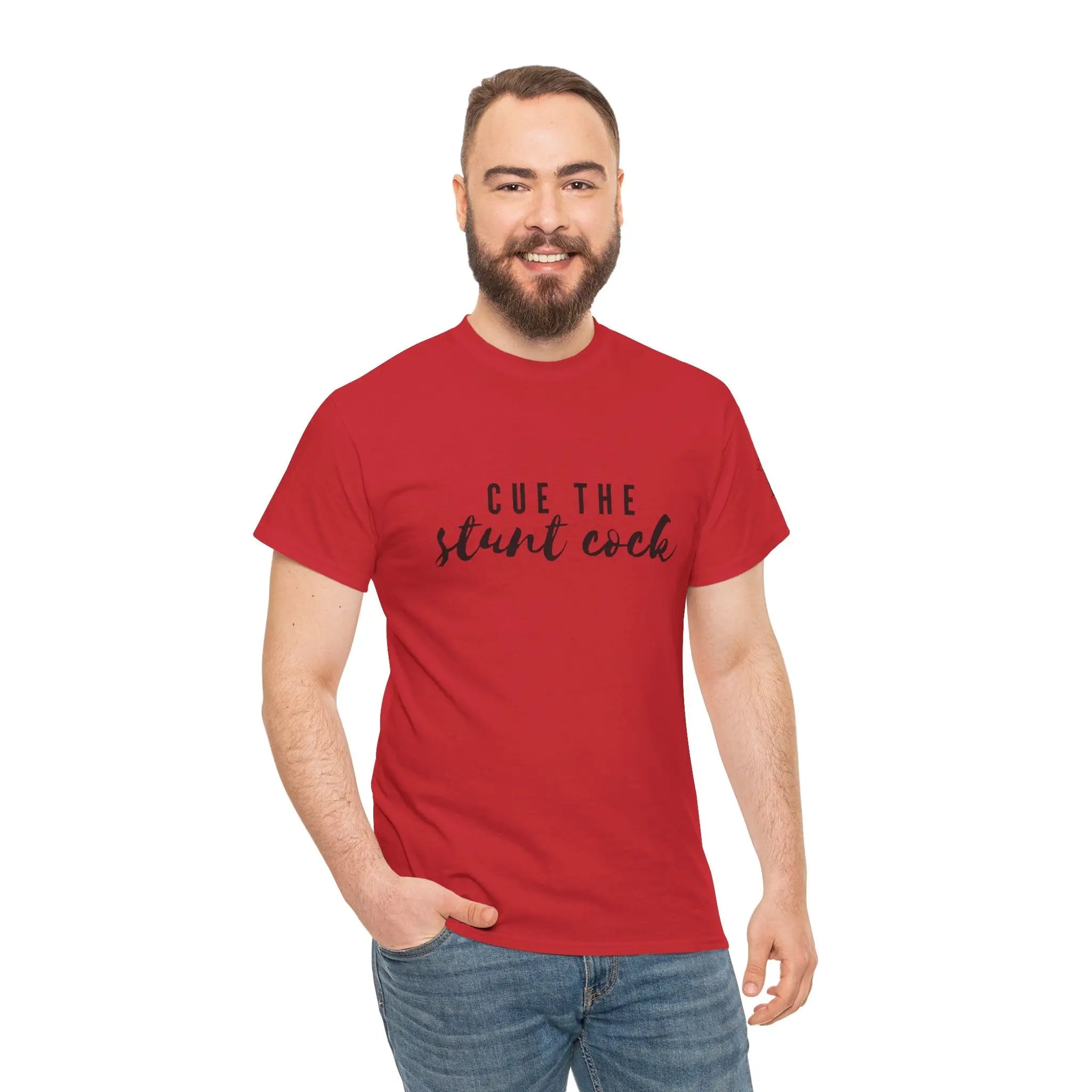 Cue the Stunt Cock | Mix & Match 100% Cotton Unisex Fun-Flirty Lovers’ Tees