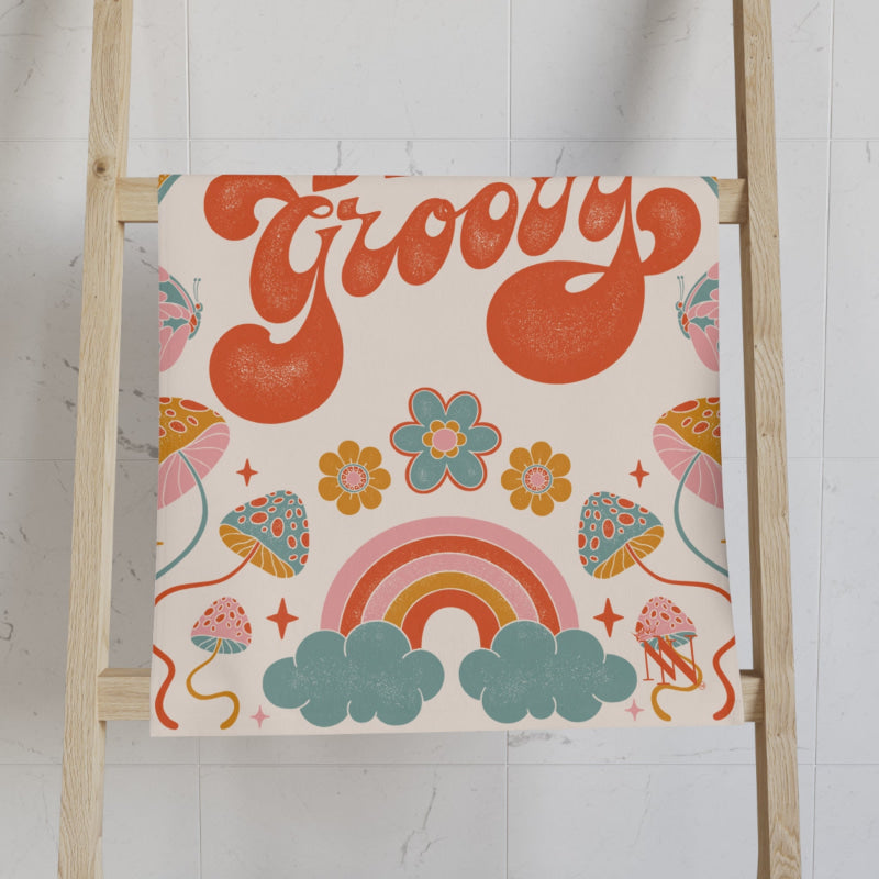 Stay Groovy Vintage Boho | Mix & Match Classic Fun-Flirty Lovers’ Towels