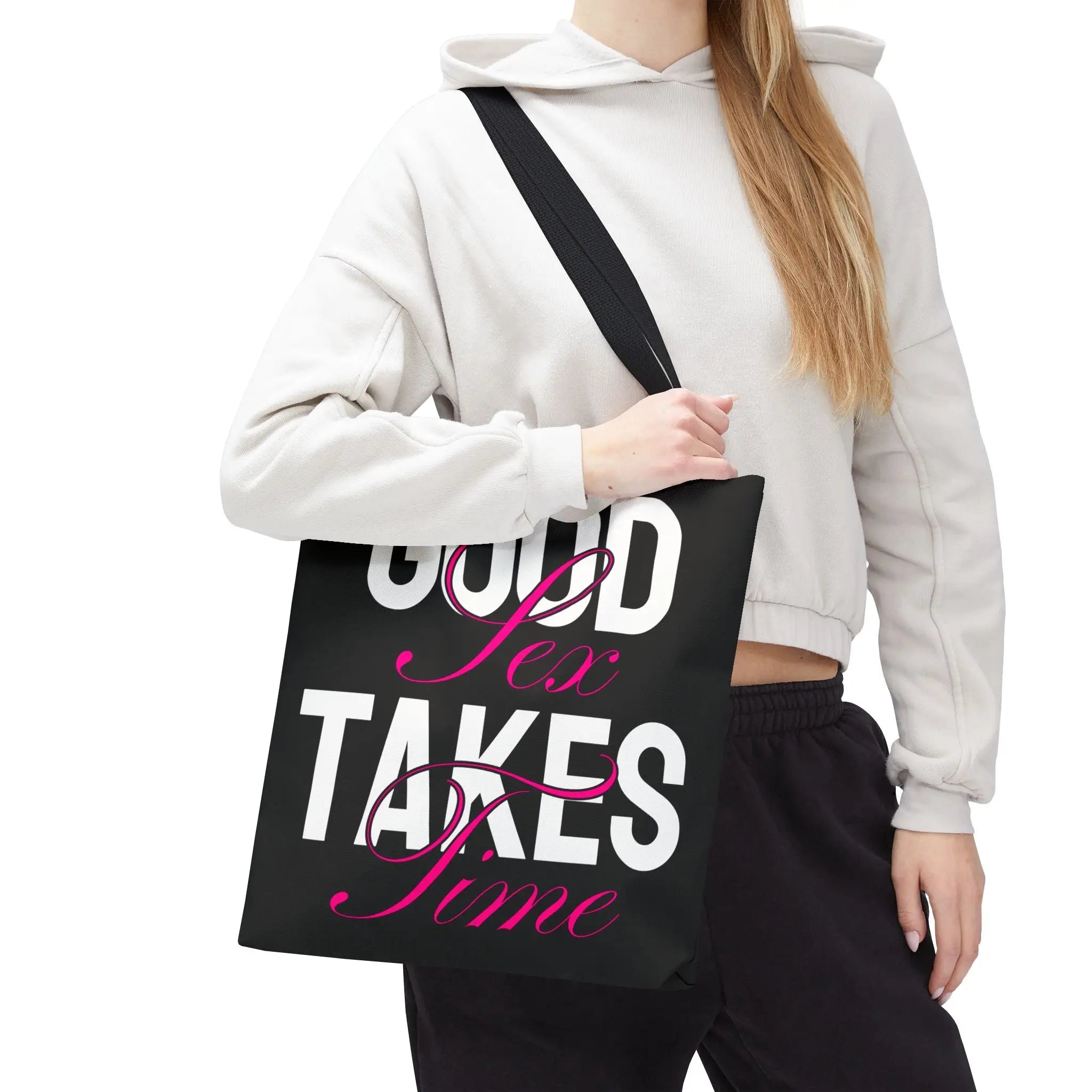 Good Sex Takes Time | Mix & Match Fun-Flirty Lovers’ Totes