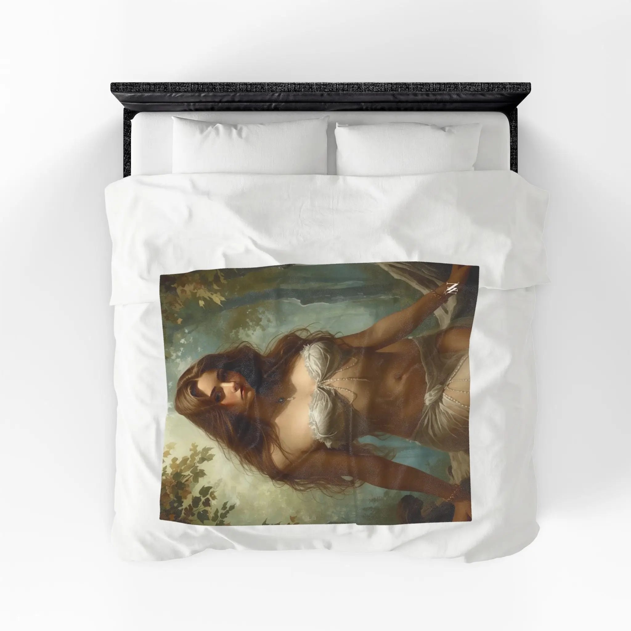 Fair Maiden Fantasy Women Couple Gifts Sexy Lovers’ Silky Soft Blanket