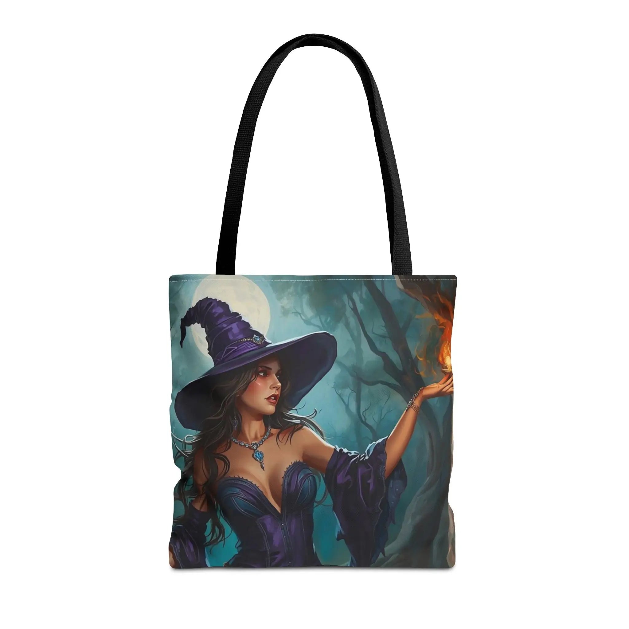 Fire Witch Fantasy Women Everyday Weekend Getaway Tote Bag
