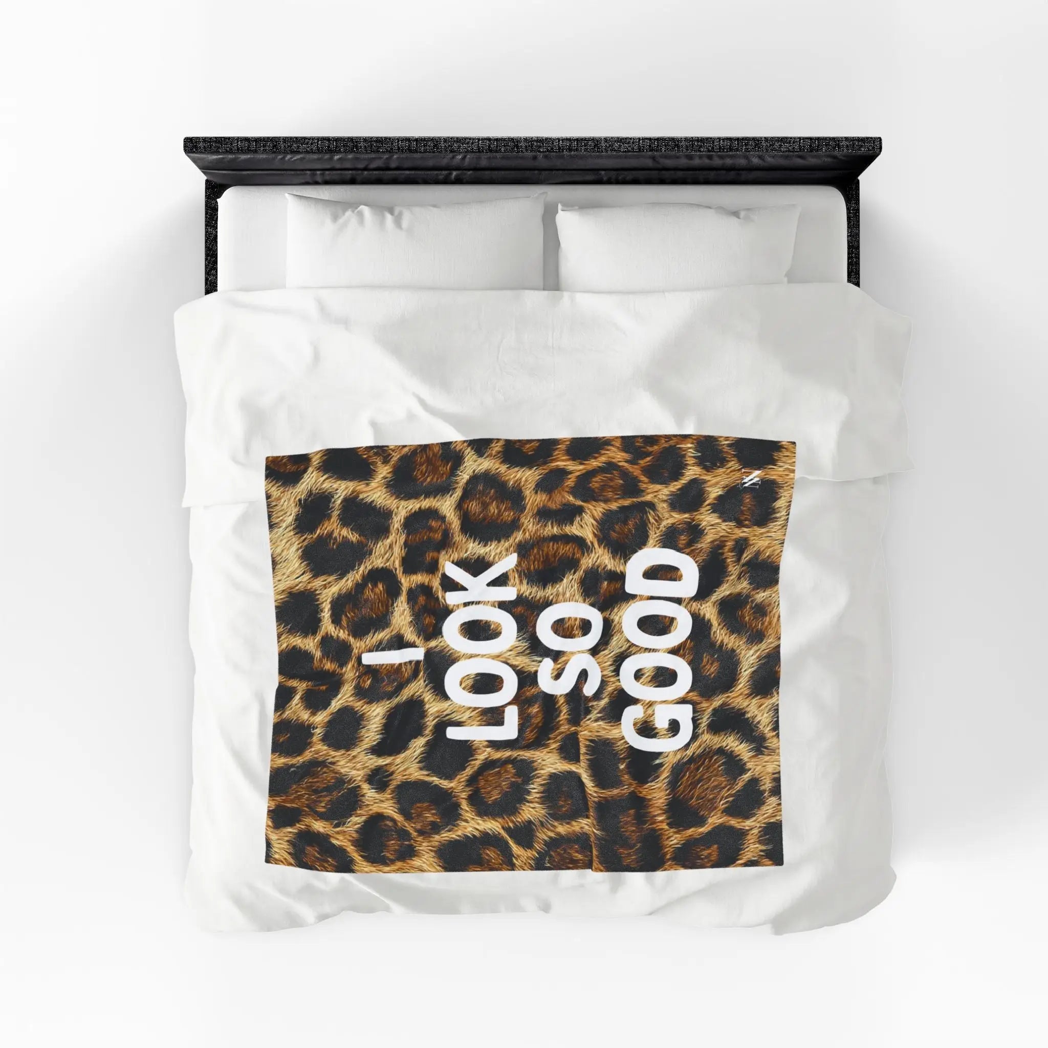 I Look So Good Realistic Cheetah Print Blanket