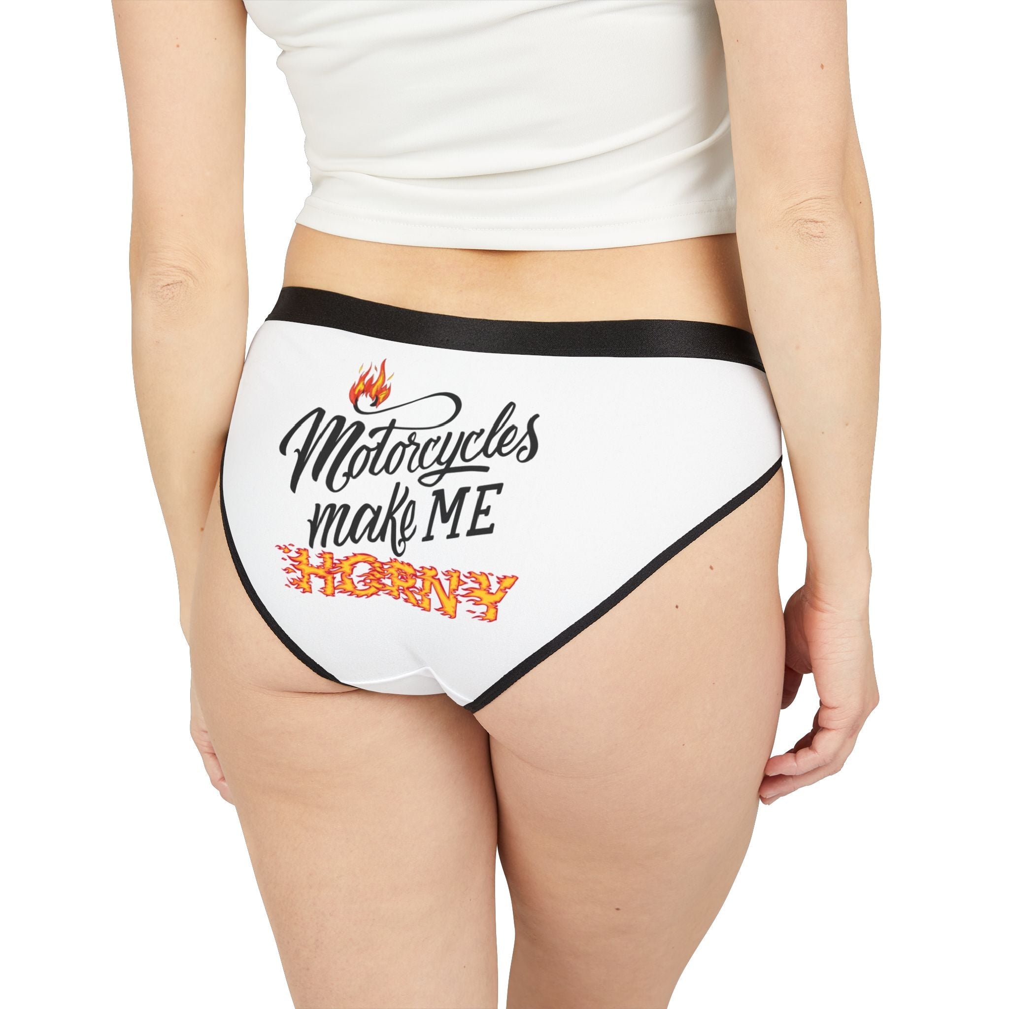 Motorcycles Make Me Horny | Mix & Match Women’s Fun-Flirty Lovers’ Panties
