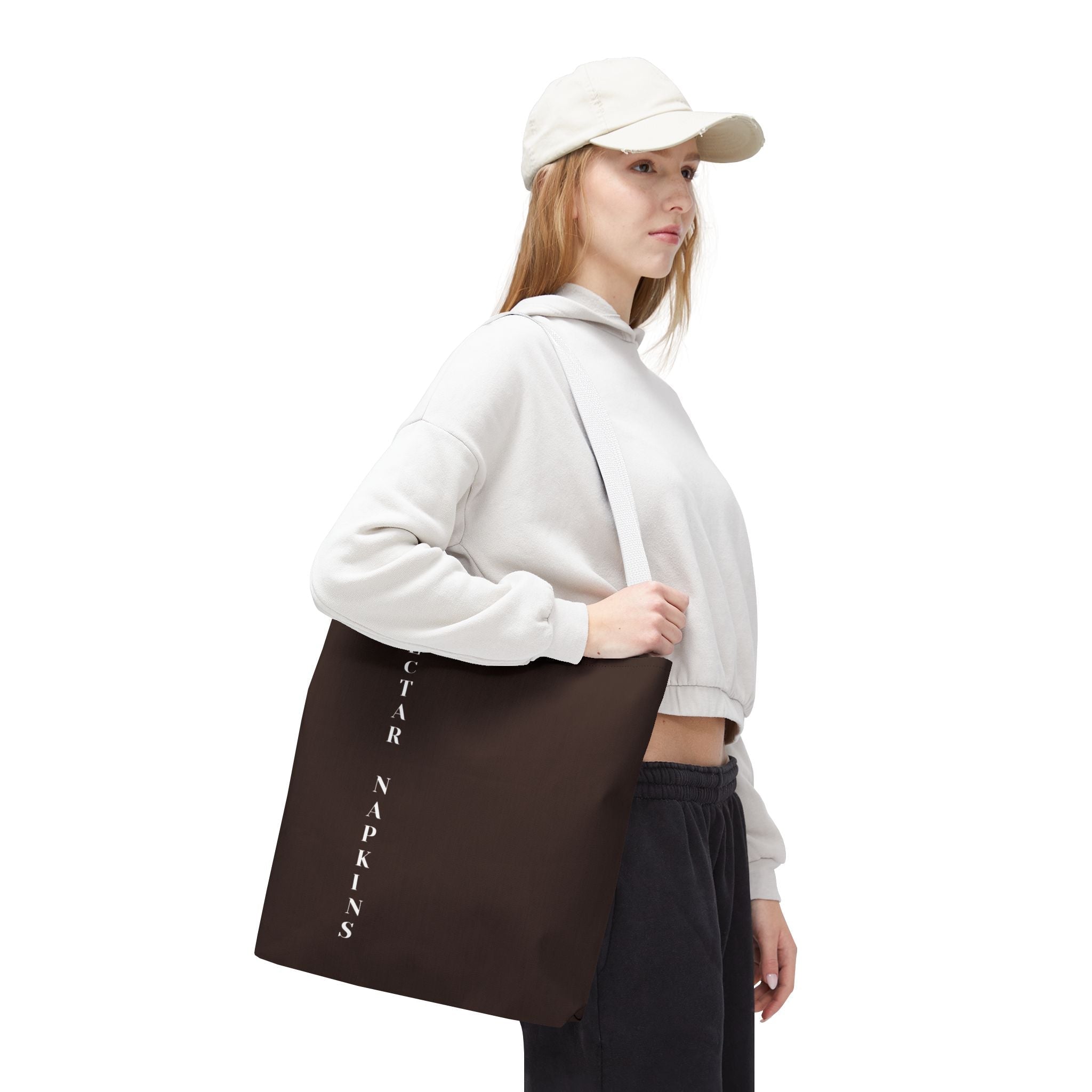 Nectar Napkins Brand Chocolate Tote Bag