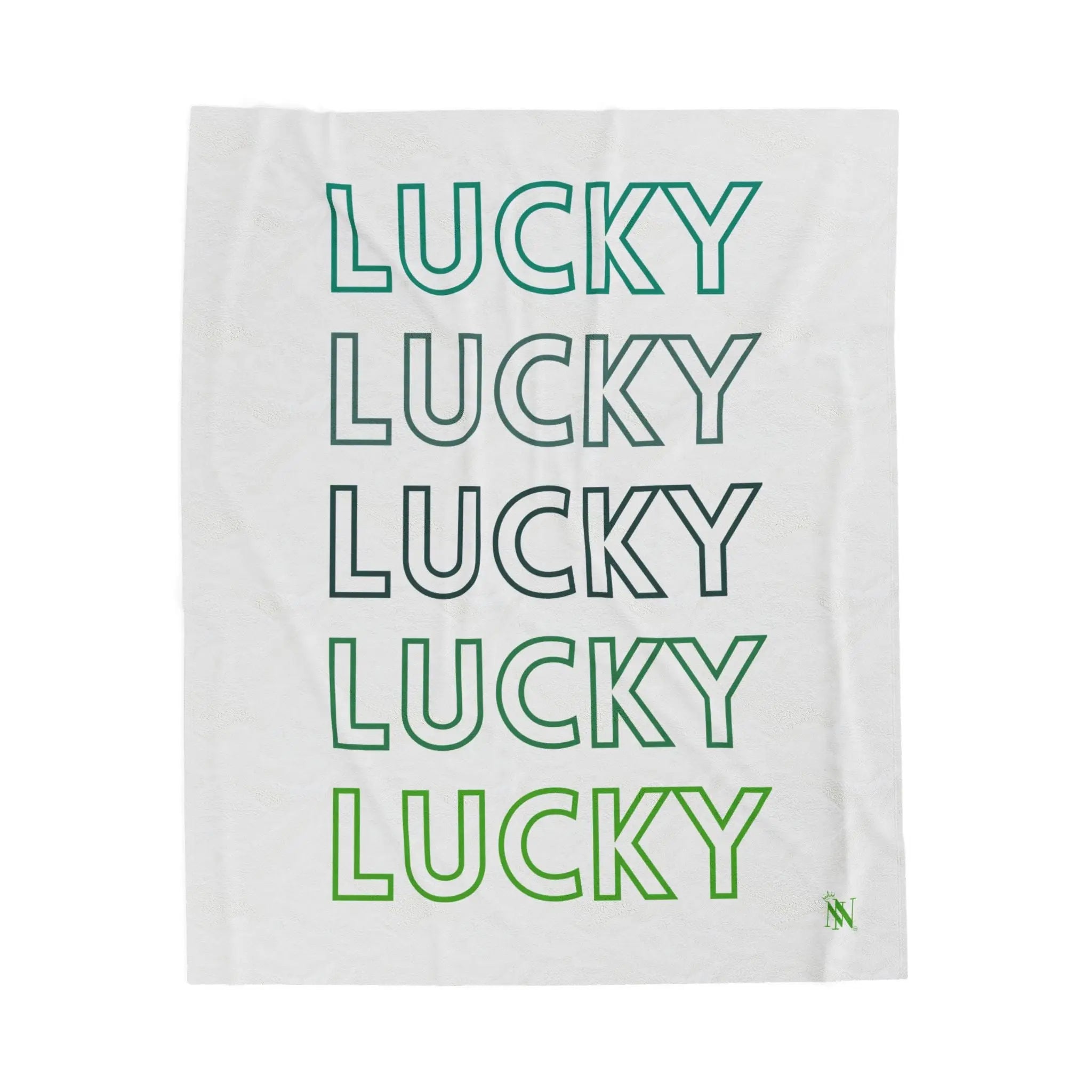 Lucky Multiple Times St. Patrick’s Day Couples Gifts Sexy Lovers’ Silky Soft Blanket
