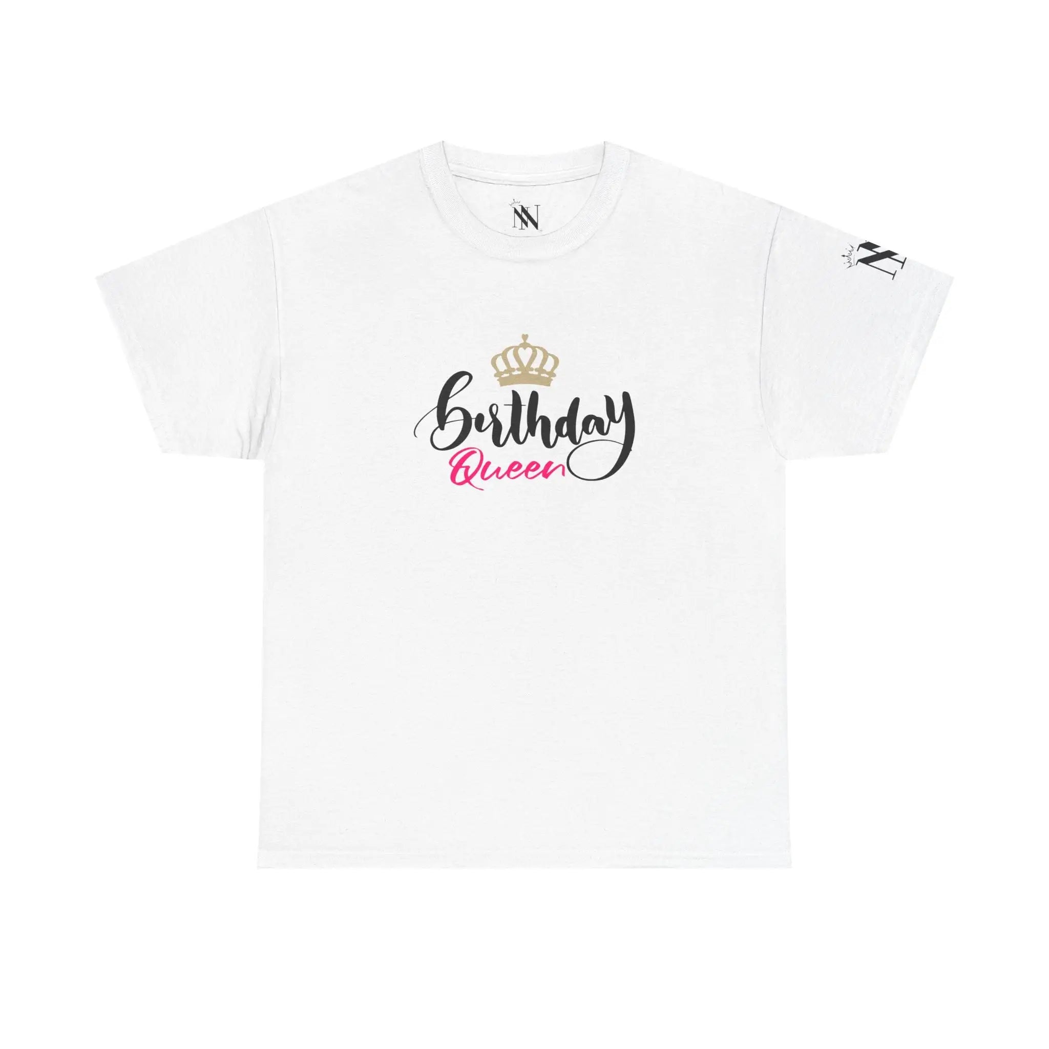 Gold Crown Birthday Queen | Mix & Match Cotton Unisex Fun-Flirty Lovers’ T-Shirts