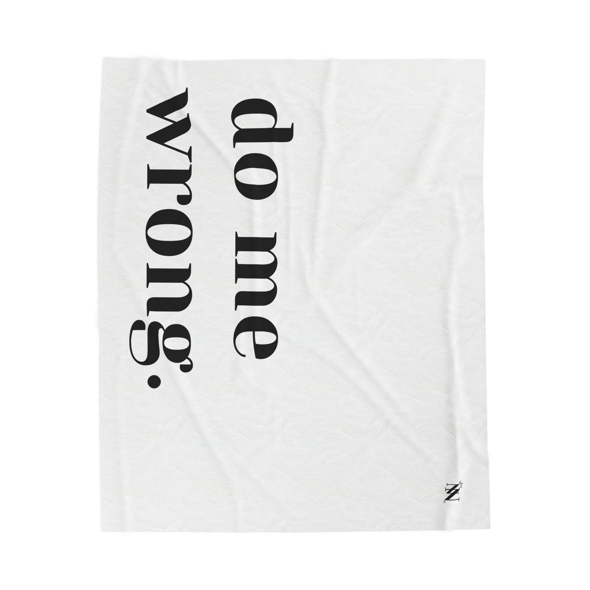Do Me Wrong. | Mix & Match Fun-Flirty Lovers’ Blankets