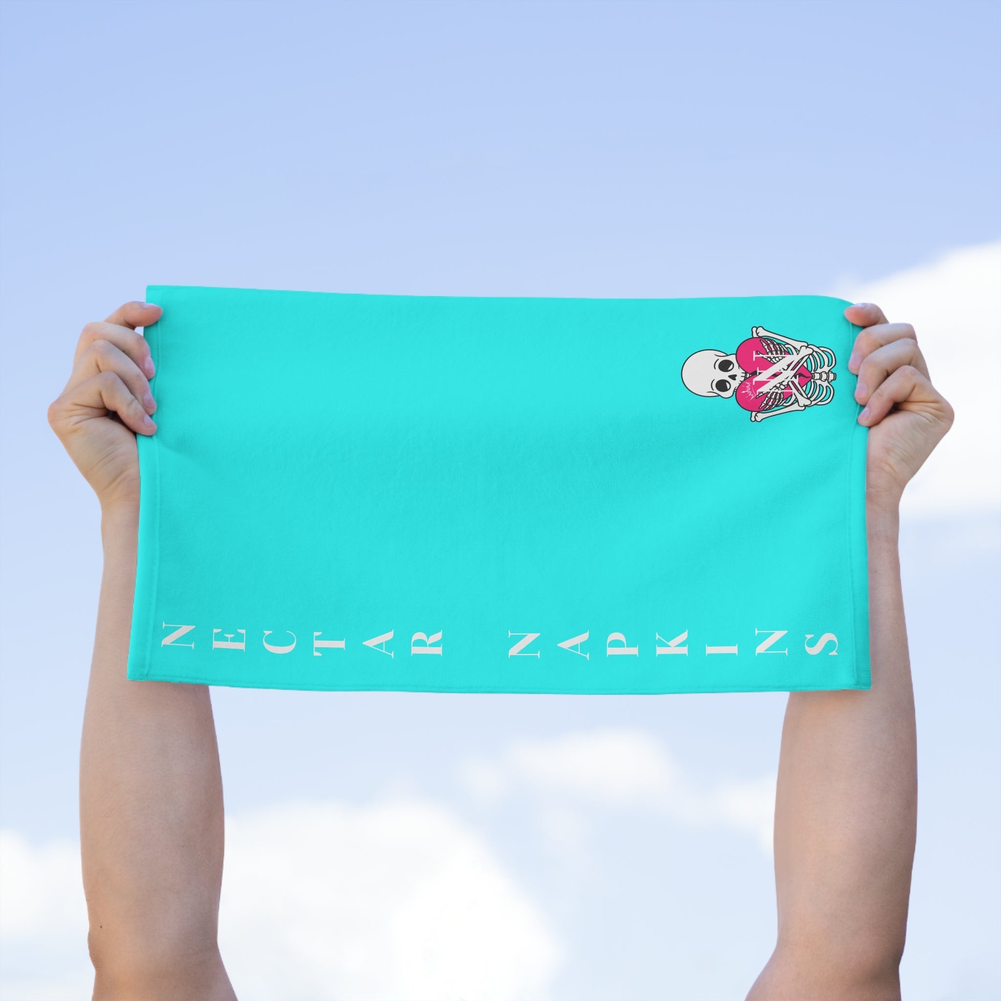 Nectar Napkins Brand Neon Blue Sex Towel