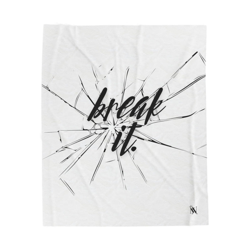 Break It. | Mix & Match Velveteen Fun-Flirty Lovers’ Blankets