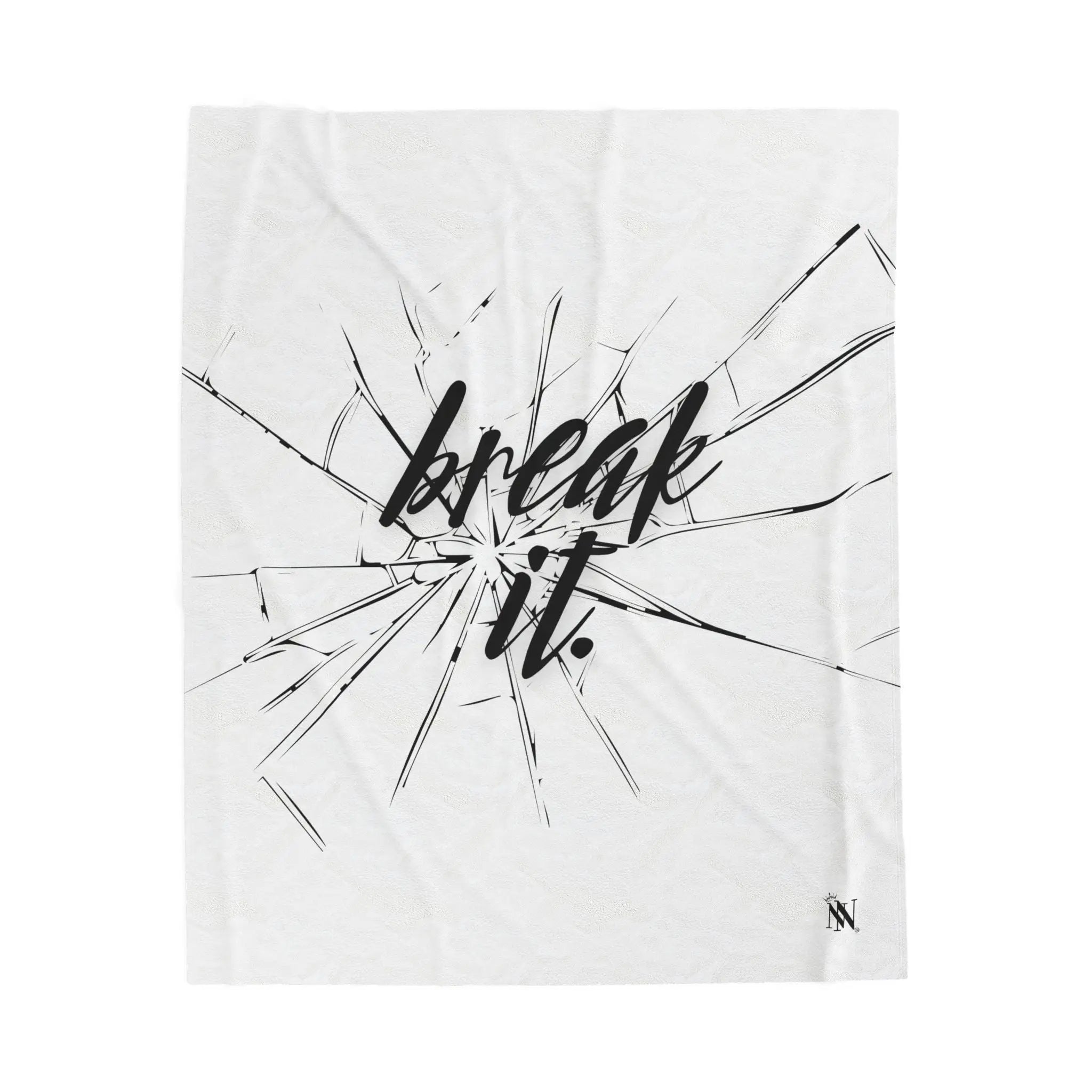Break It. | Mix & Match Velveteen Fun-Flirty Lovers’ Blankets