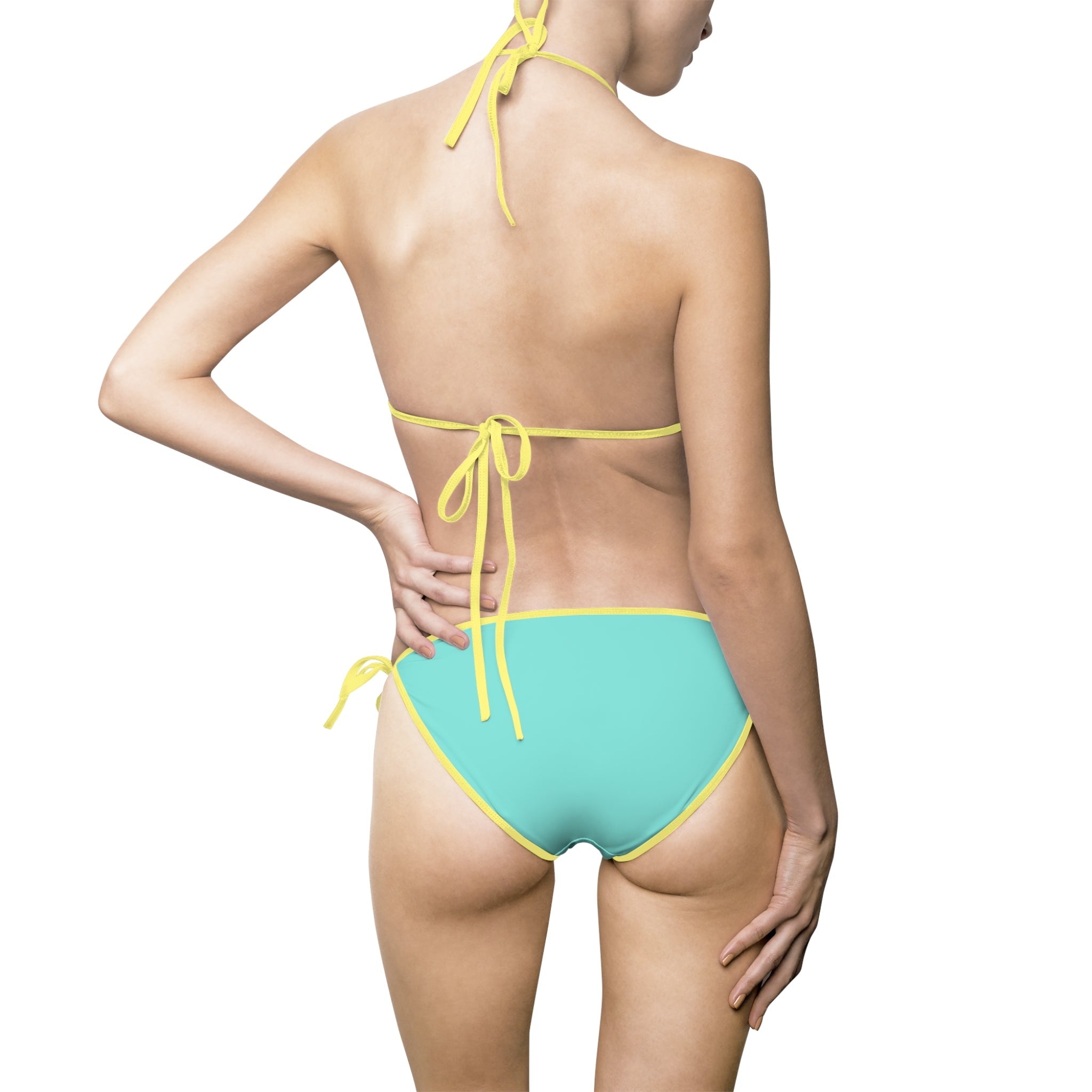 Ocean Blue | Mix & Match Fun-Flirty Lovers’ String Bikinis