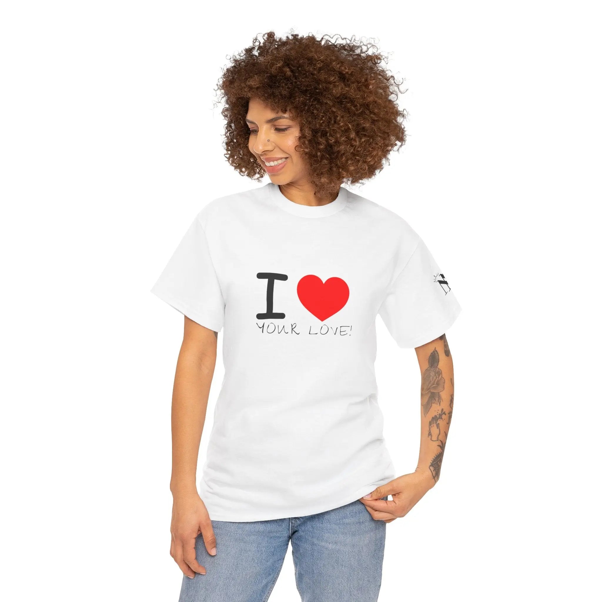 I Love Your Love | Mix & Match 100% Cotton Unisex Fun-Flirty Lovers’ Tees