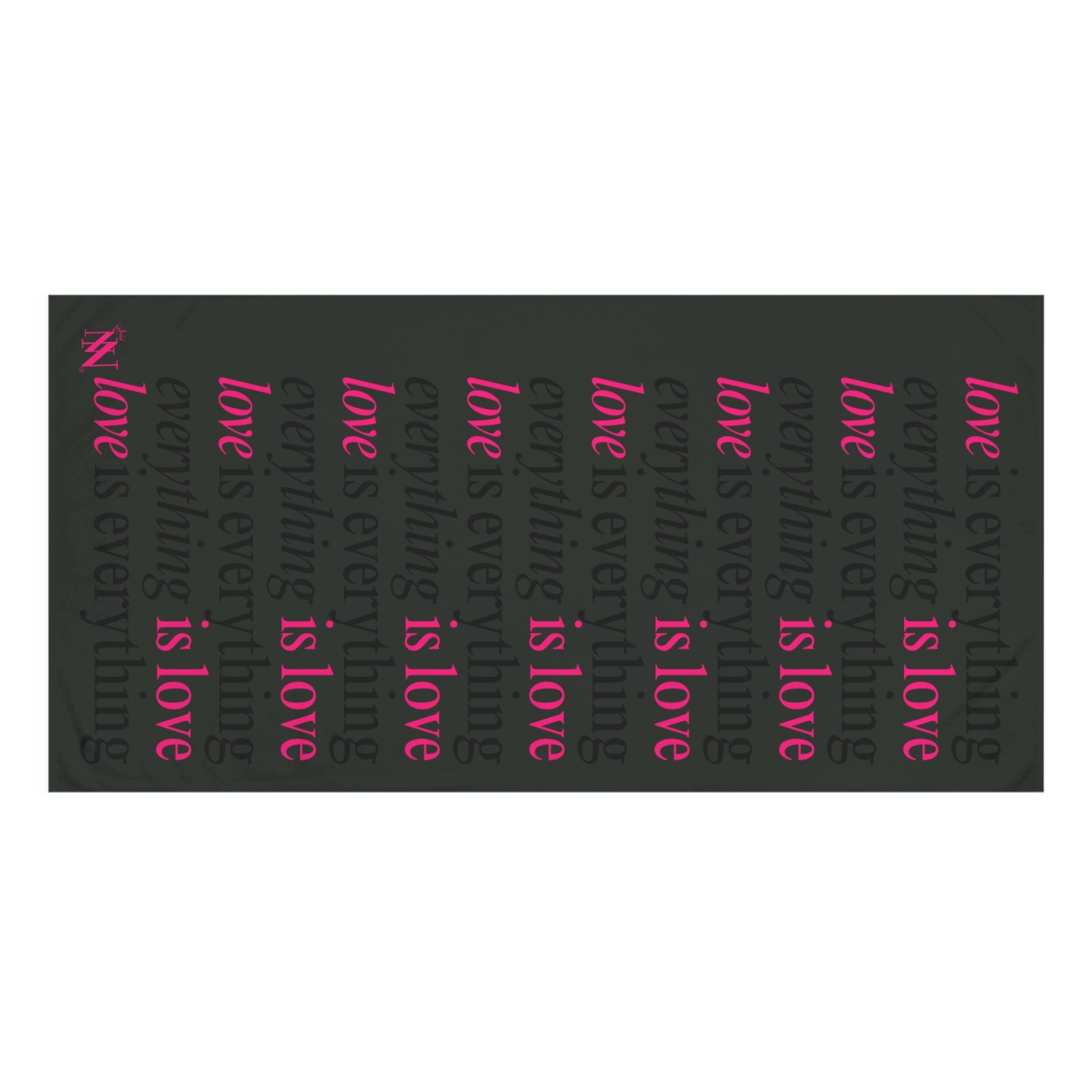 Everything is Love | Mix & Match XL Fun-Flirty Lovers’ Towels