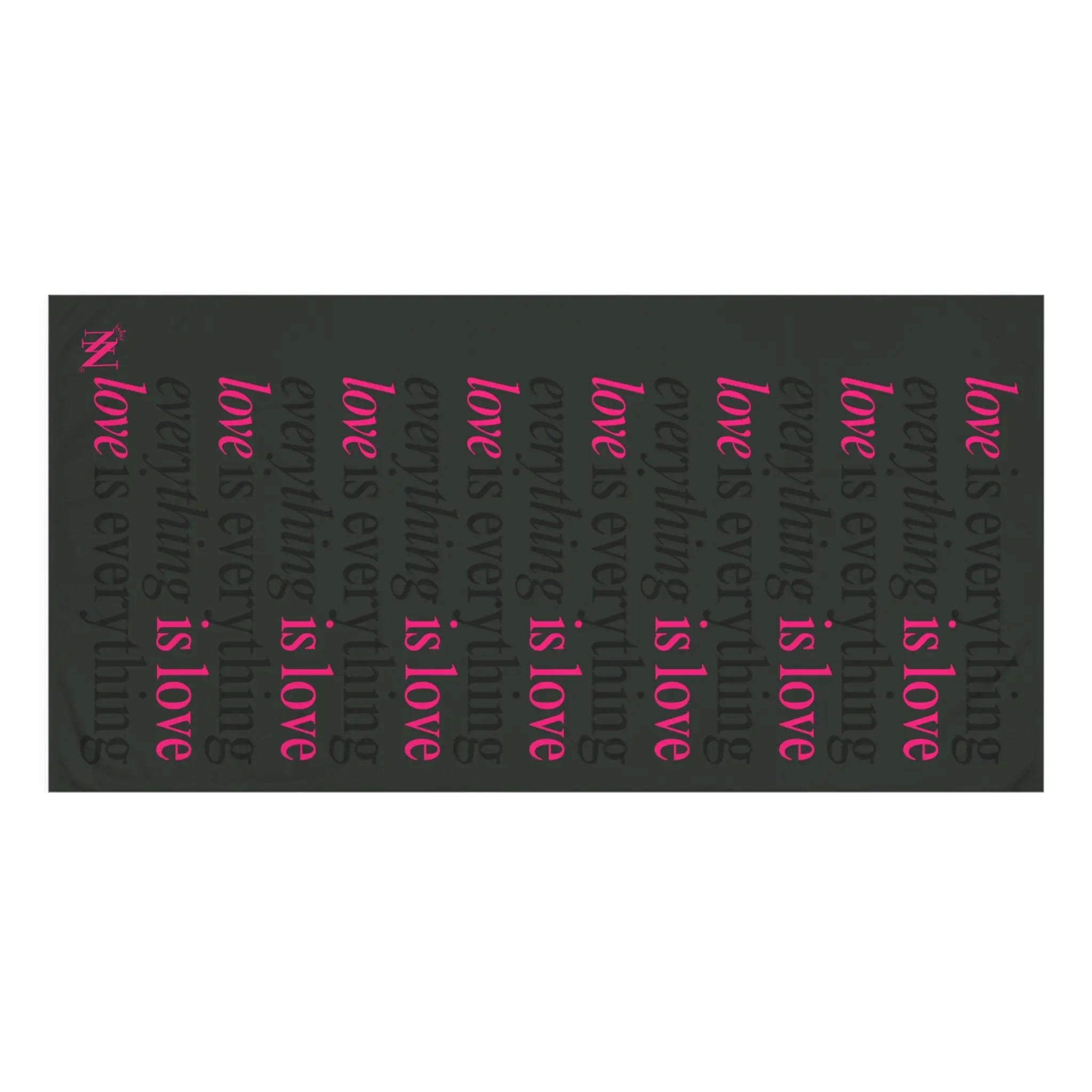 Everything is Love | Mix & Match XL Fun-Flirty Lovers’ Towels