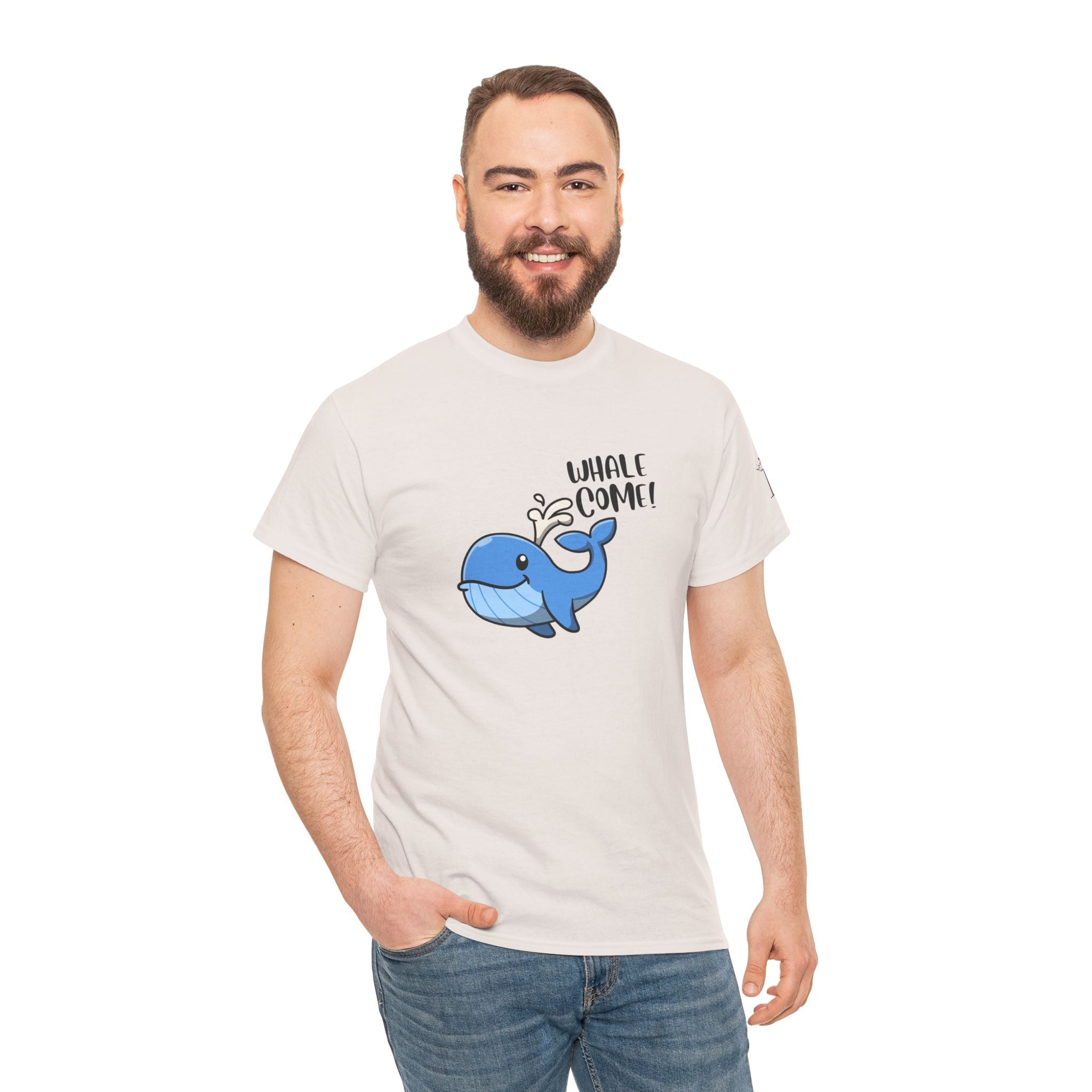 Whale Come! | Mix & Match 100% Cotton Unisex Fun-Flirty Lovers’ Tees