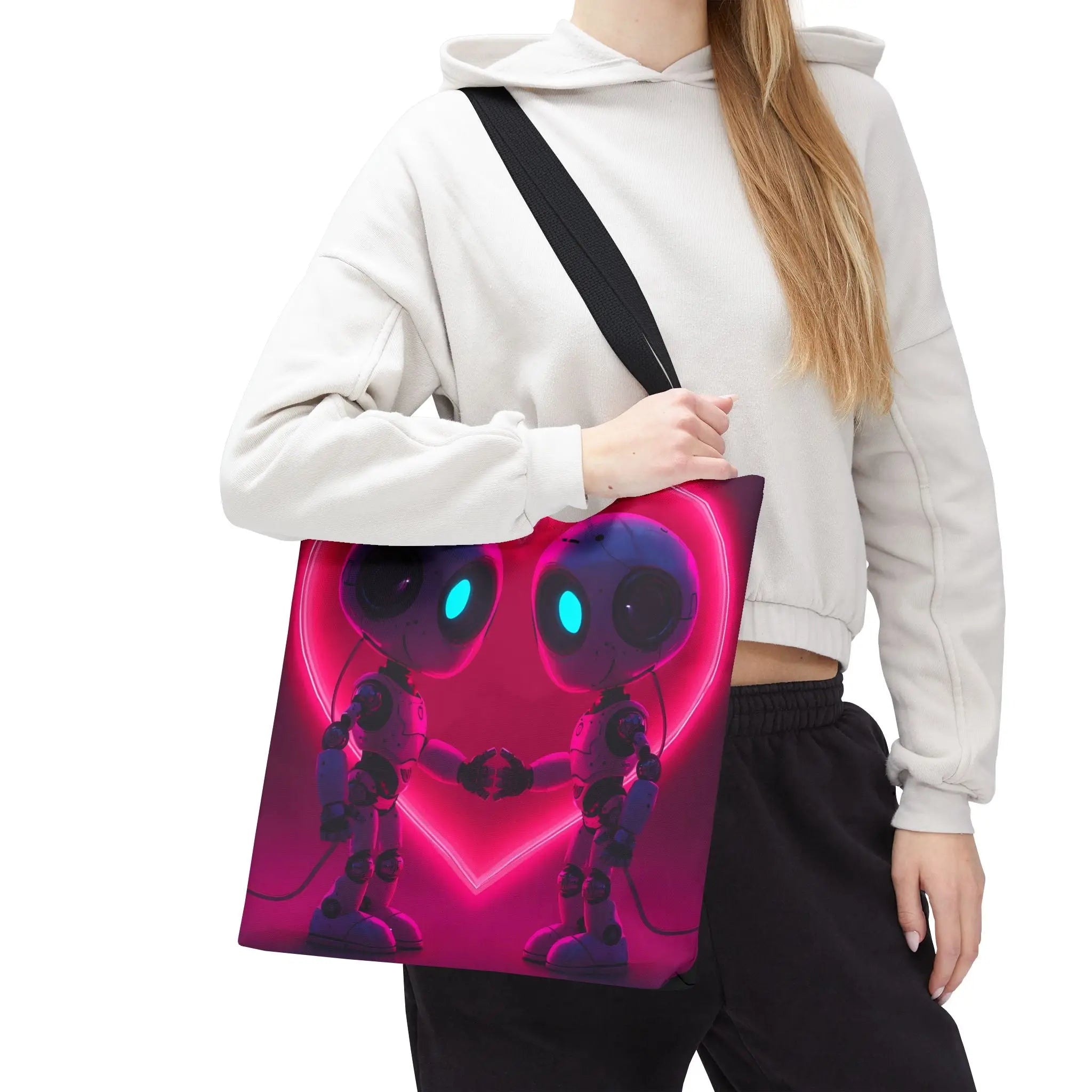 AI Robot Love | Mix & Match Fun-Flirty Lovers’ Totes