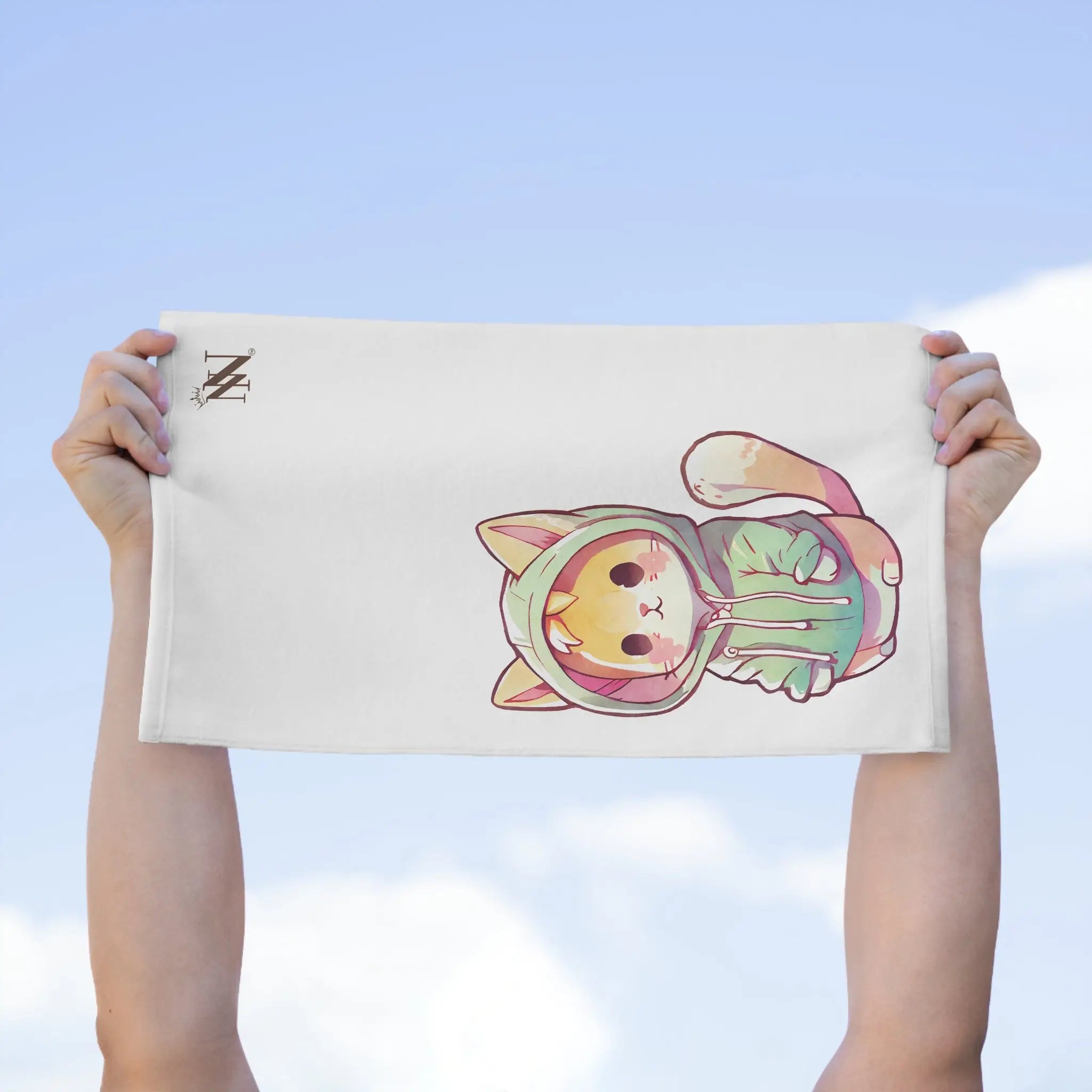 Cute Anime Kitten | Mix & Match Soft Fun-Flirty Lovers’ Towels