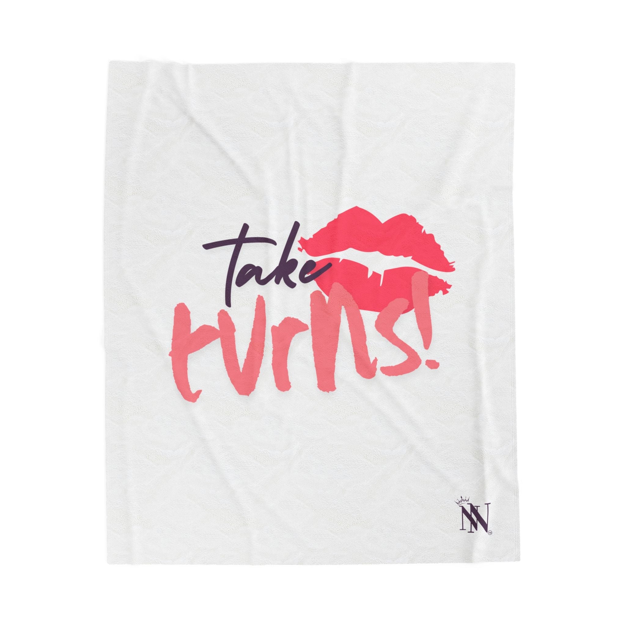 Take Turns | Mix & Match Velveteen Fun-Flirty Lovers’ Blankets