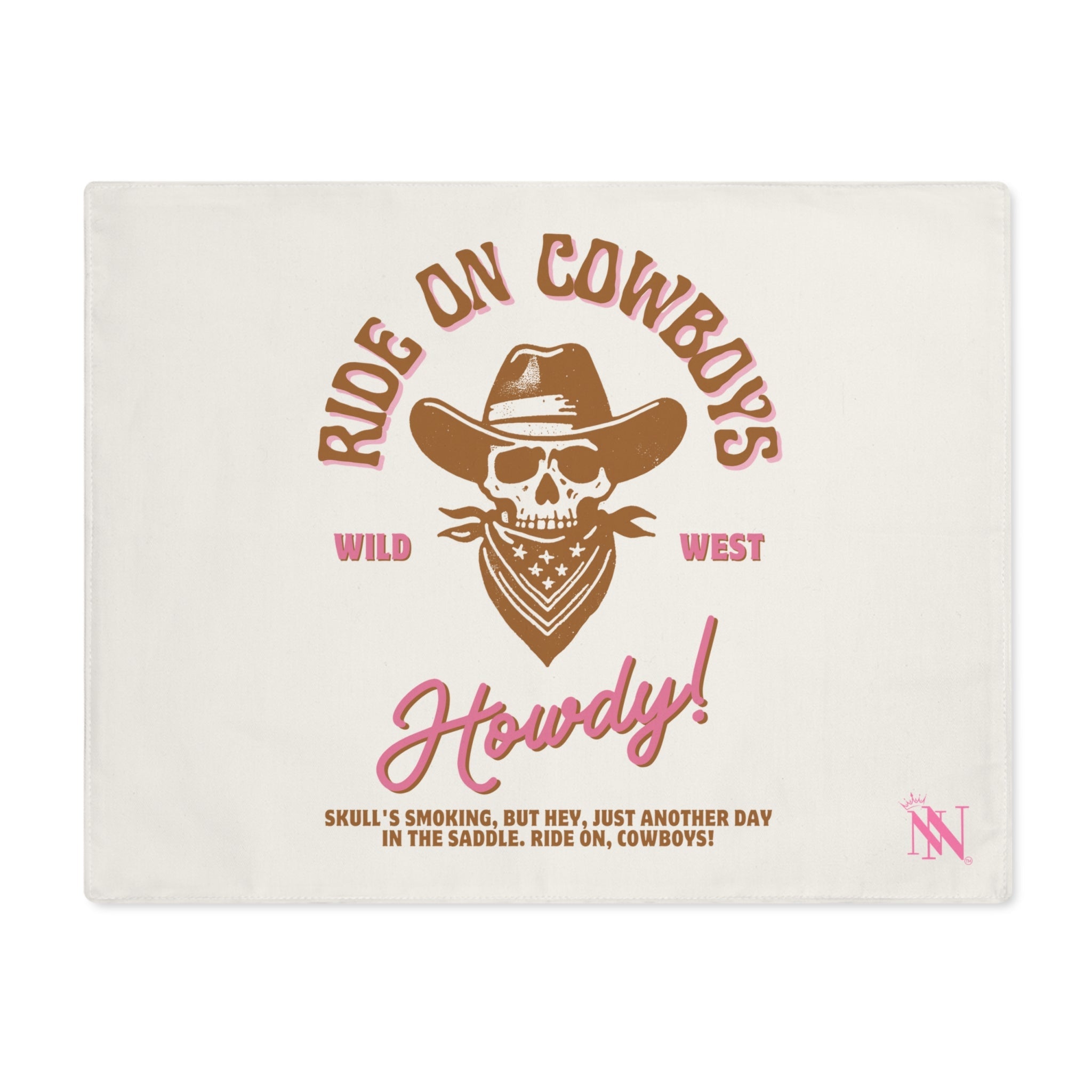 Ride On Cowboys Washable 100% Cotton Lovers’ Fun Adult Sex Toys Gifts Mat