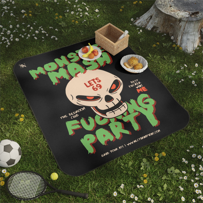 Monster Mash I Love You Cherry Much | Mix Match Fun-Flirty Lovers’ Water-Resistant Blankets