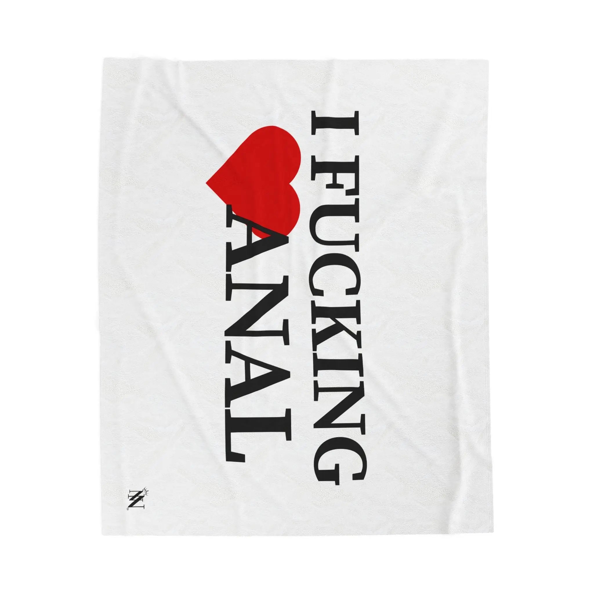 I Fucking Love Anal | Mix & Match Soft Fun-Flirty Lovers’ Blankets