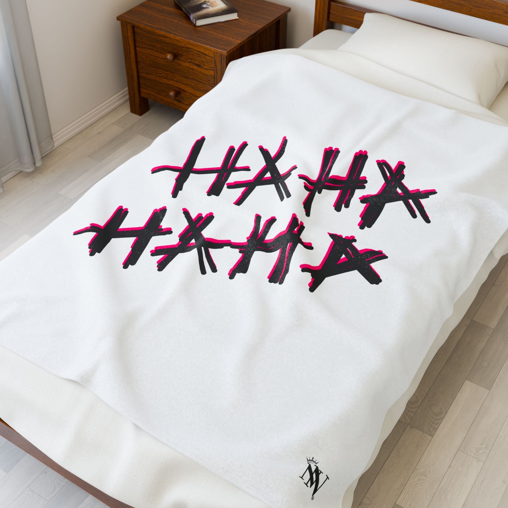 Ha-Ha Ha-Ha | Mix & Match Soft Fun-Flirty Lovers’ Blankets