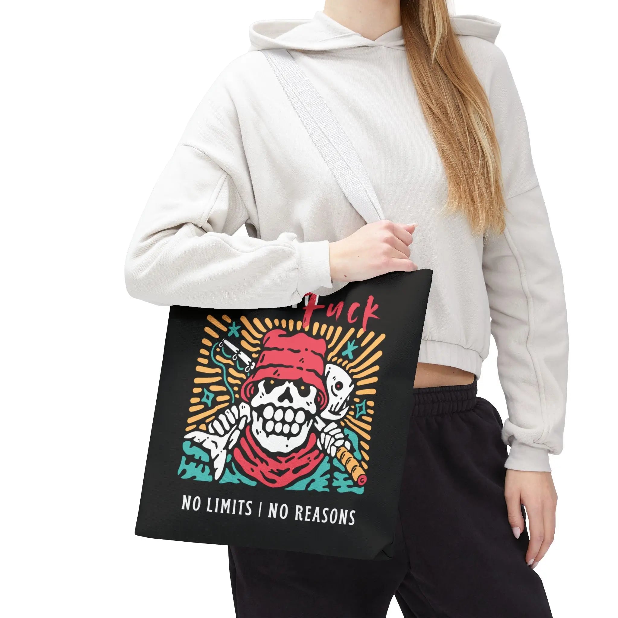 Born to Fuck No Reasons Tote Bag