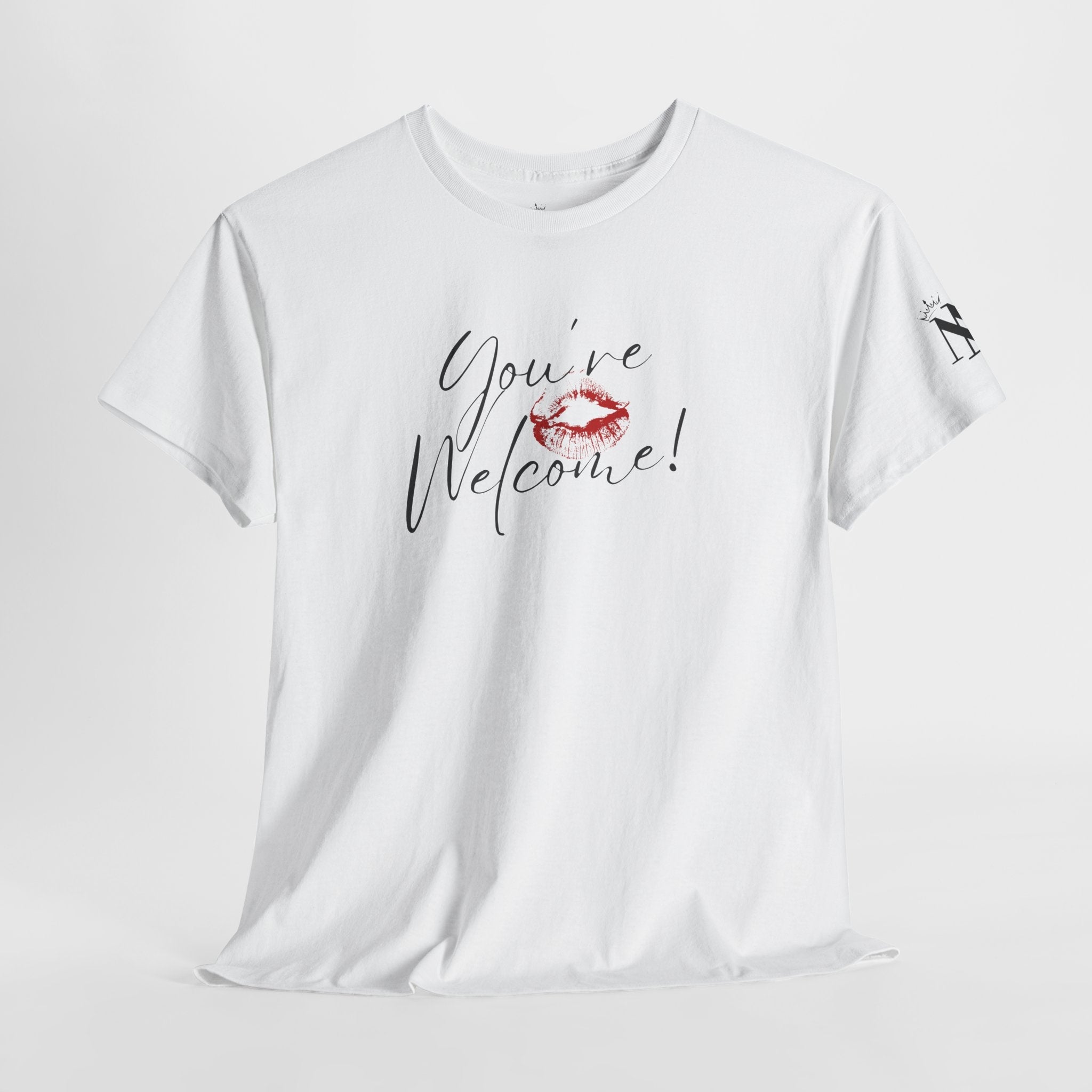 You’re Welcome! with a Kiss Romantic Couples Sex Gifts for Her T-Shirt