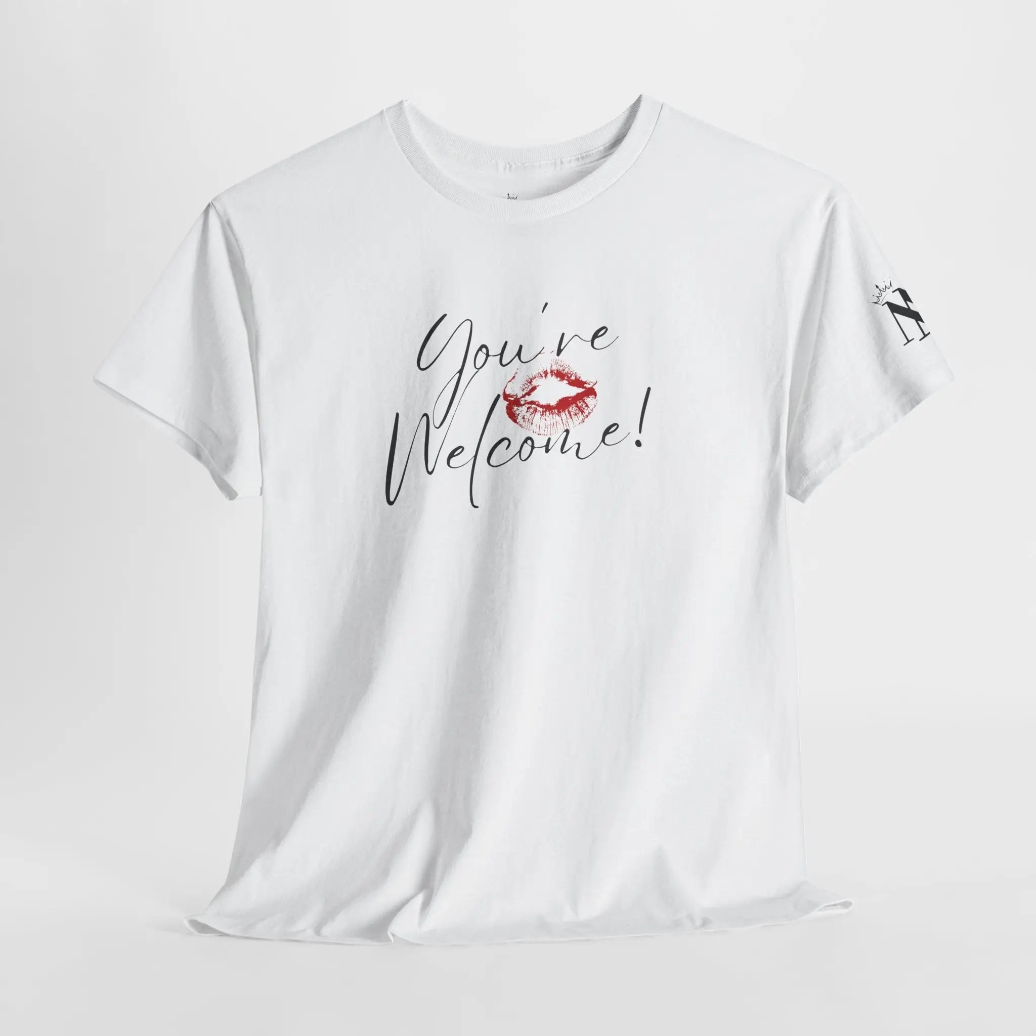 You’re Welcome! with a Kiss Romantic Couples Sex Gifts for Her T-Shirt