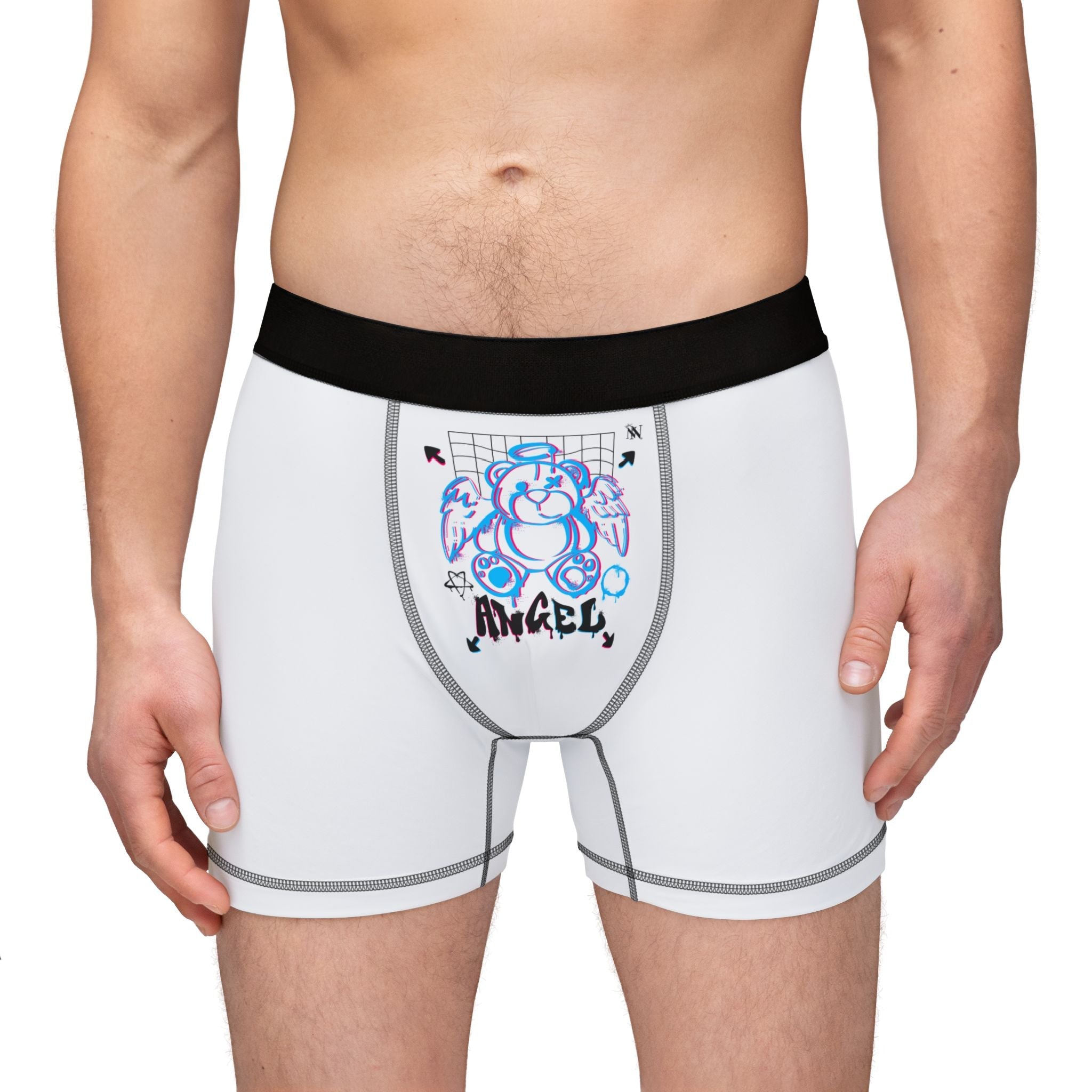 Broken Bear Angel | Mix & Match Fun-Flirty Lovers’ Boxer Briefs