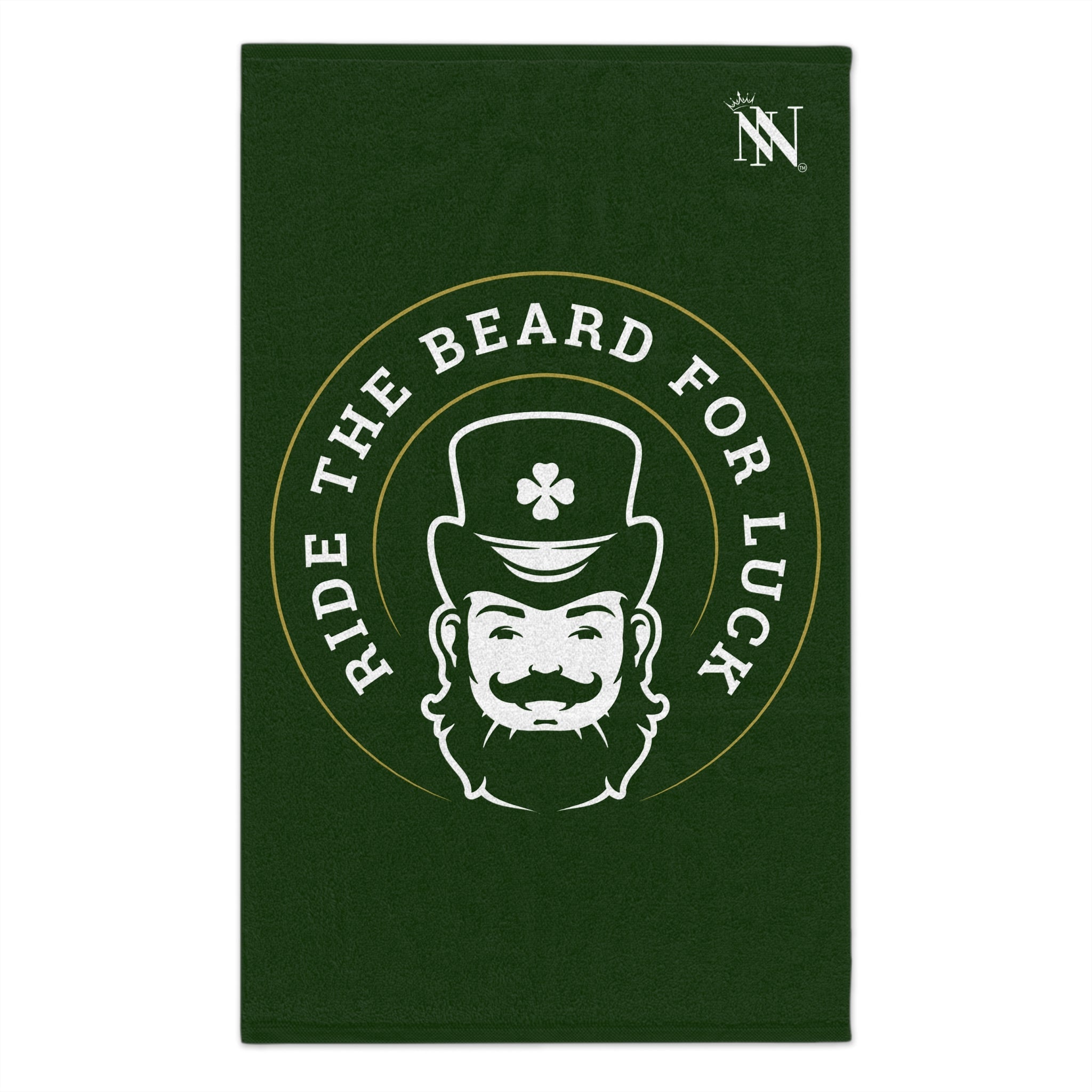 Ride the Beard for Luck St. Patrick’s Day | Mix & Match Soft Fun-Flirty Lovers’ Towels