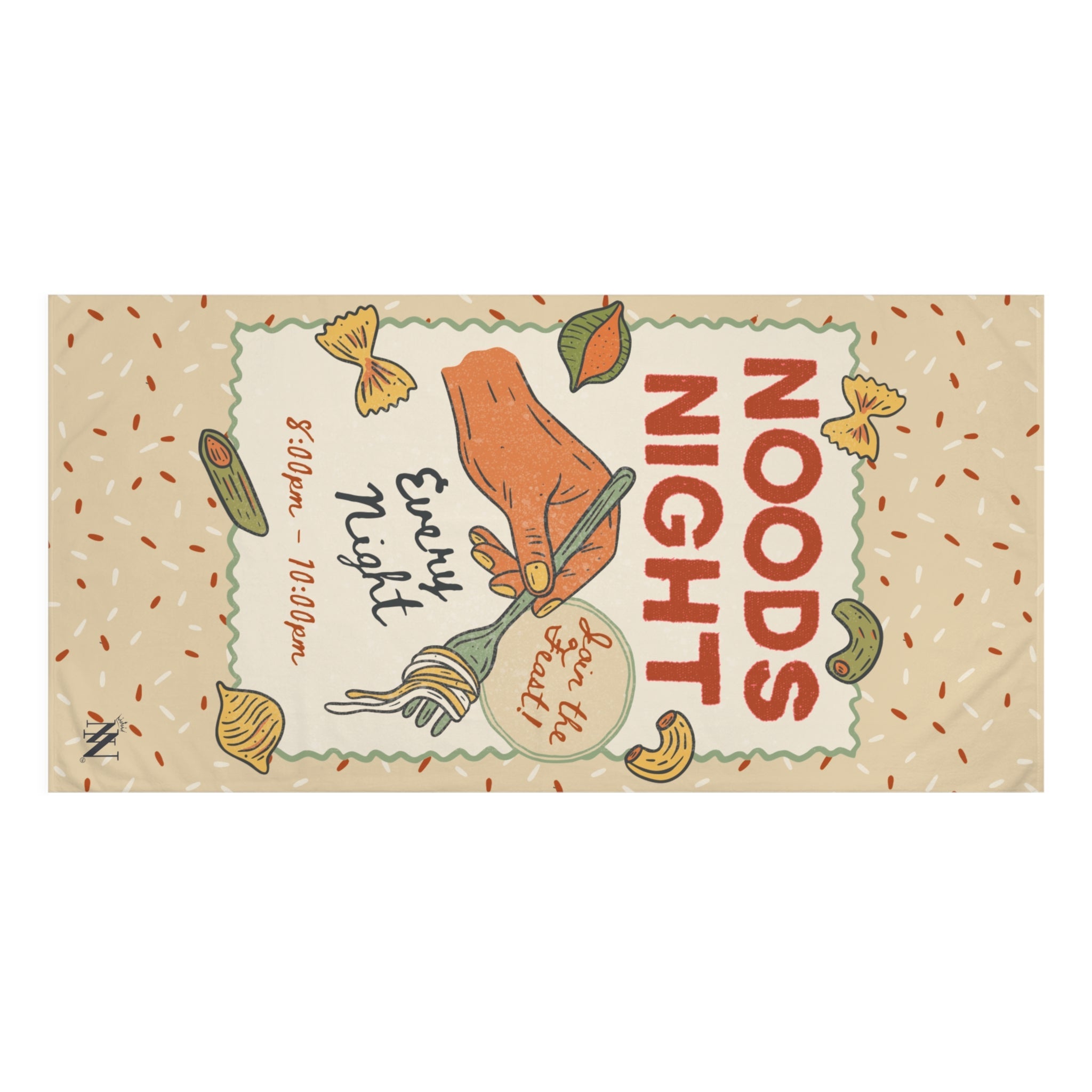 Noods Night | Mix & Match XL Fun-Flirty Lovers’ Towels