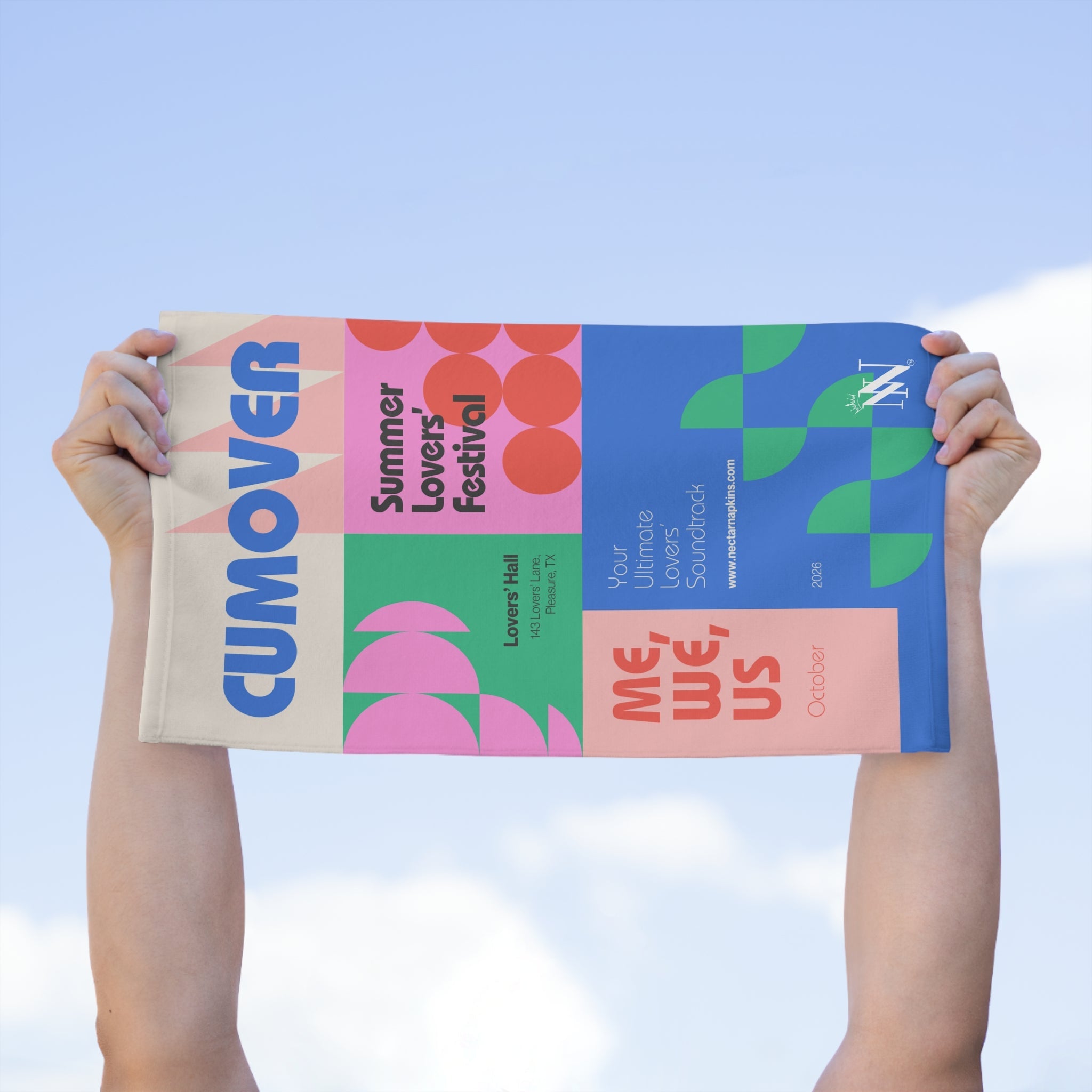 Summer Lovers’ Fest | Mix & Match Soft Fun-Flirty Lovers’ Towels