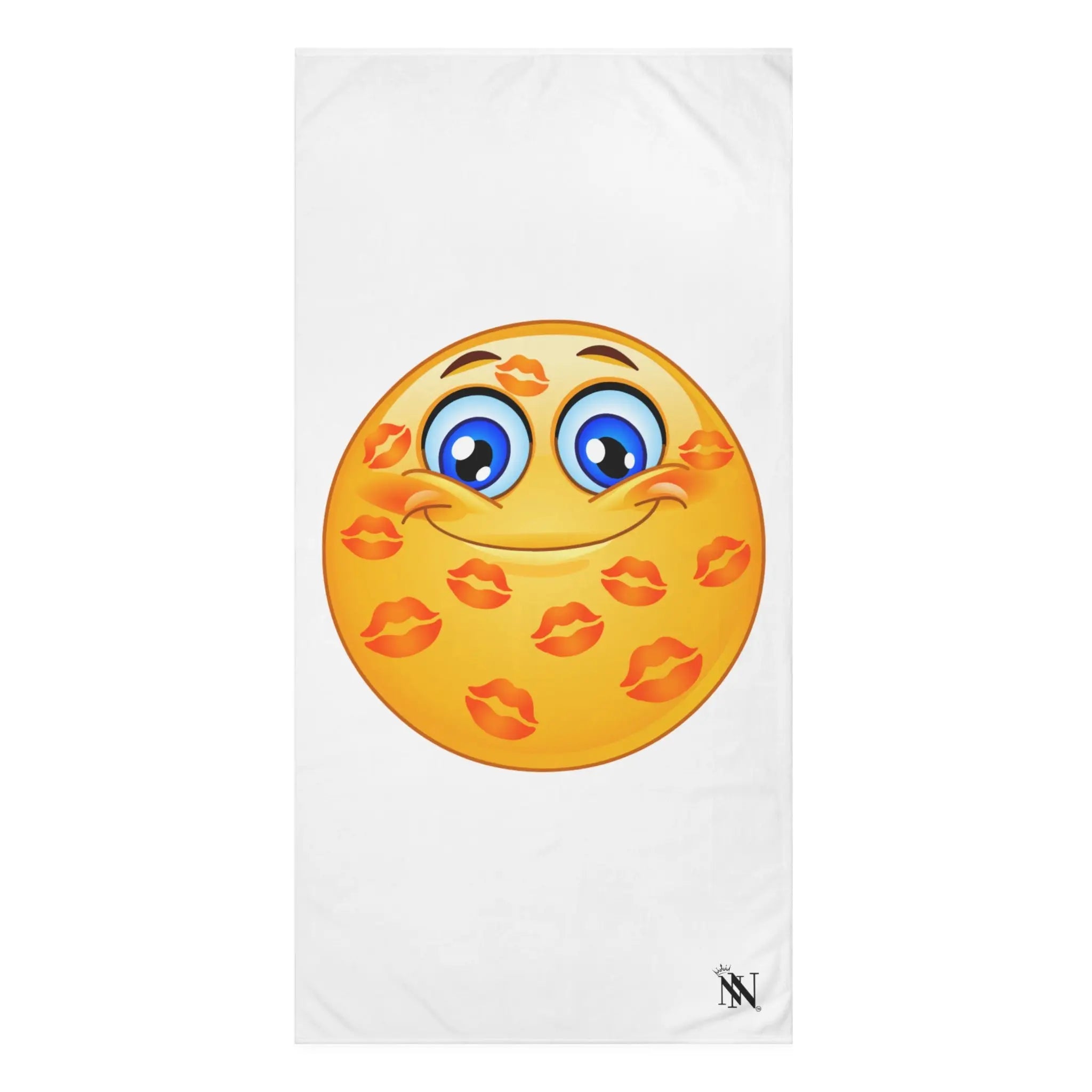 Kisses All Over Emoji Extra Large Towel