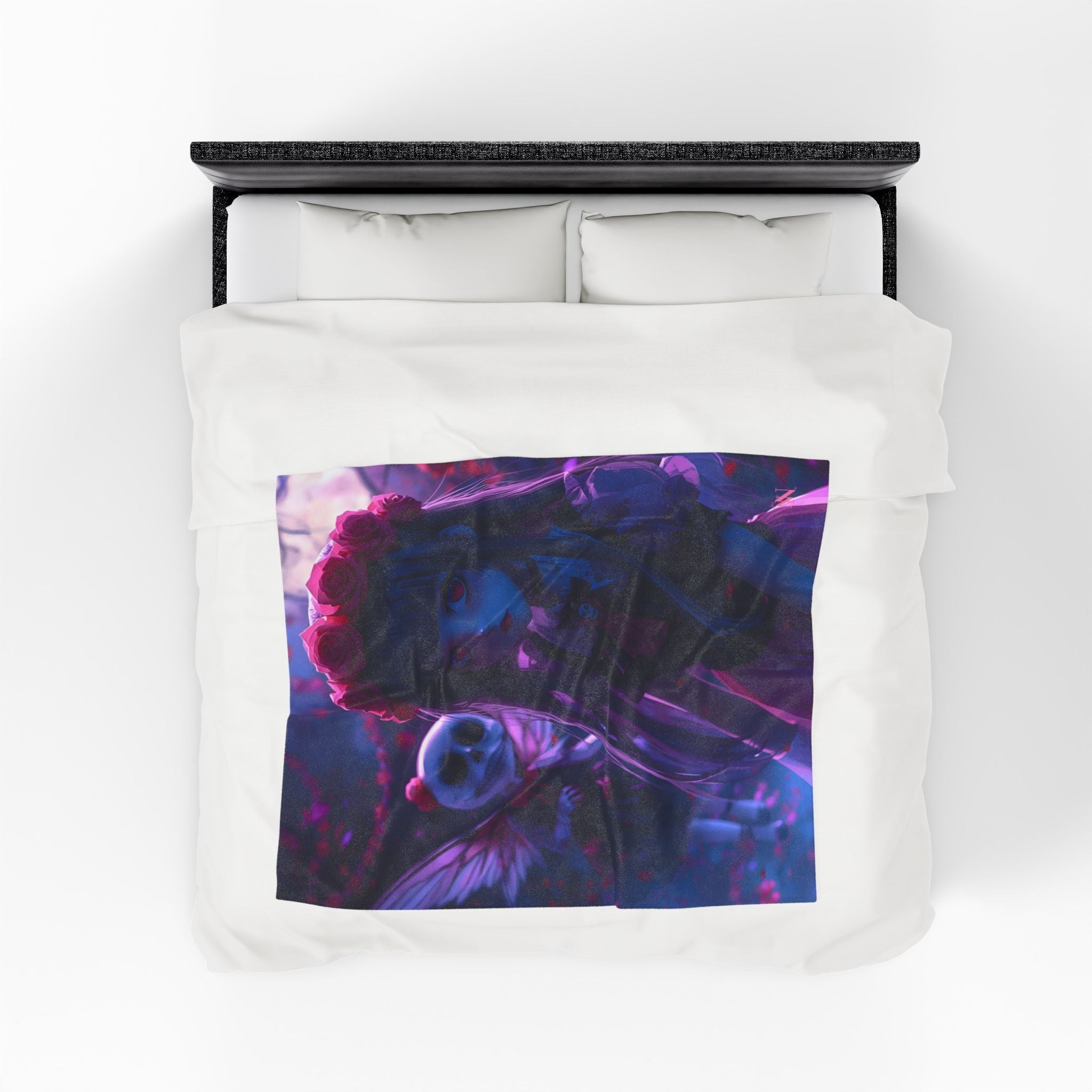 Anime Zombie Girl | Mix & Match Velveteen Fun-Flirty Lovers’ Blankets