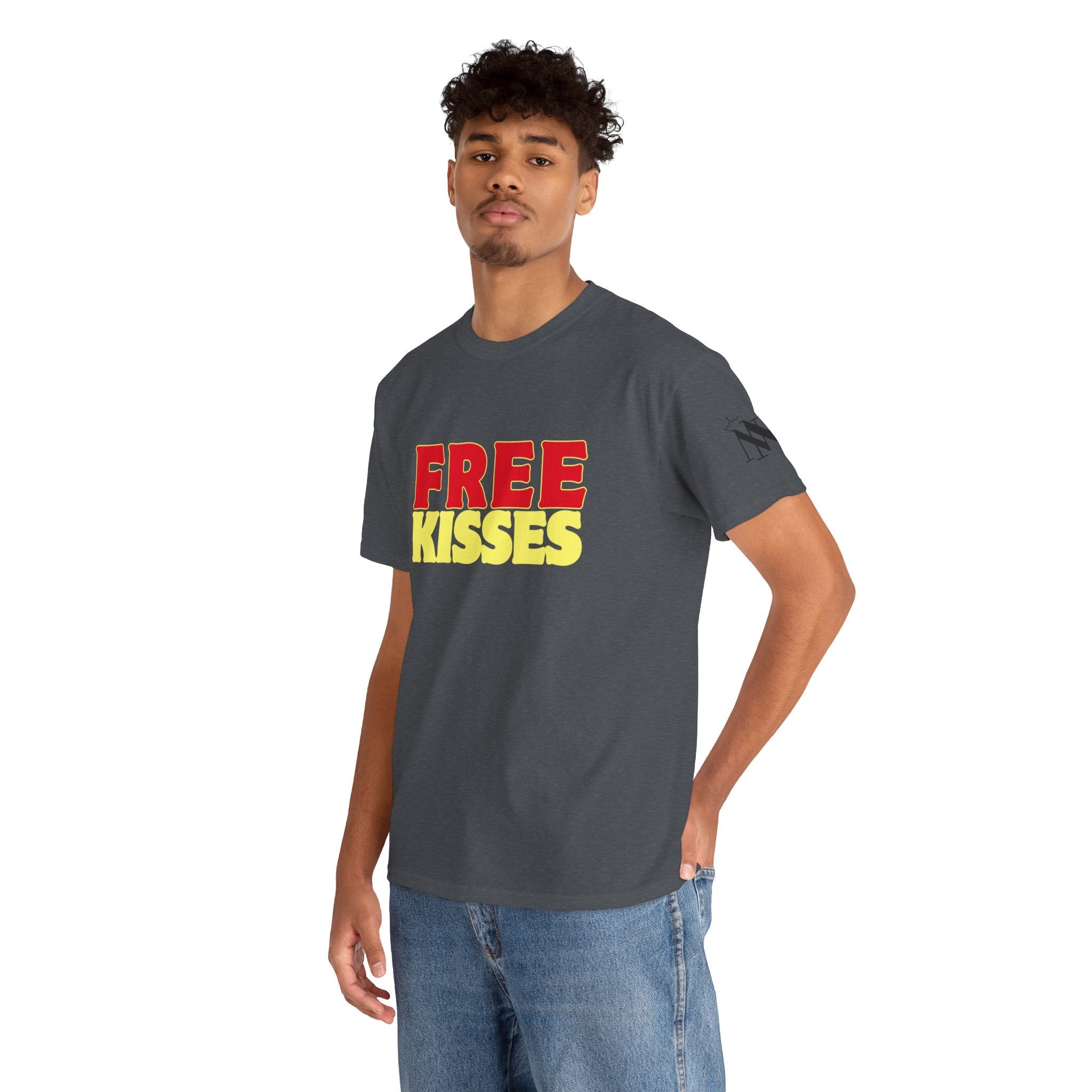 Free Kisses! | Mix & Match 100% Cotton Unisex Fun-Flirty Lovers’ Tees