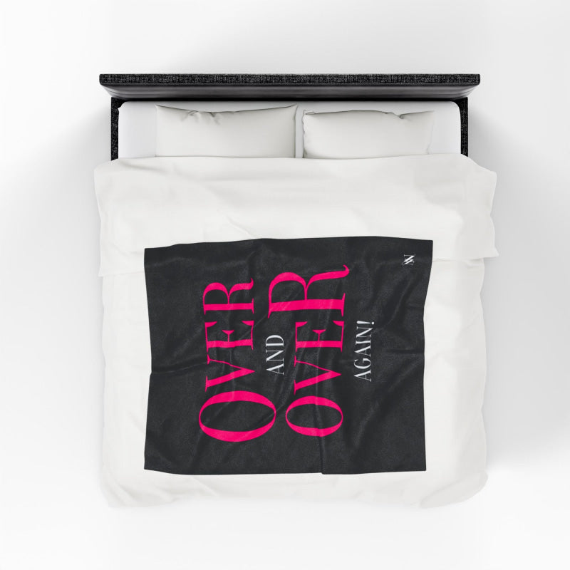 Over and Over Again! | Mix & Match Soft Fun-Flirty Lovers’ Blankets