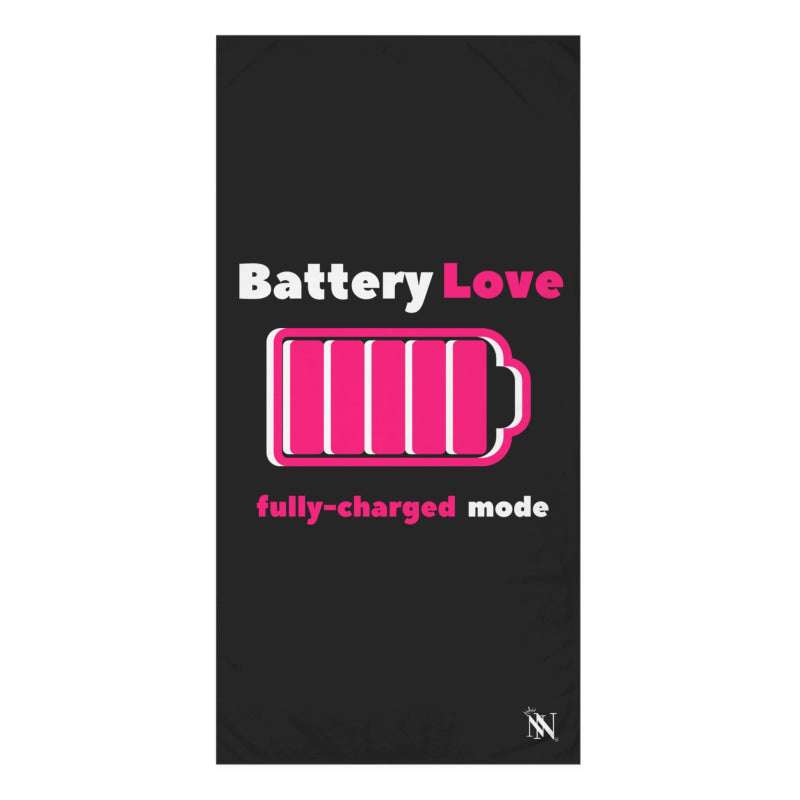 Battery Love | Mix & Match XL Fun-Flirty Lovers’ Towels