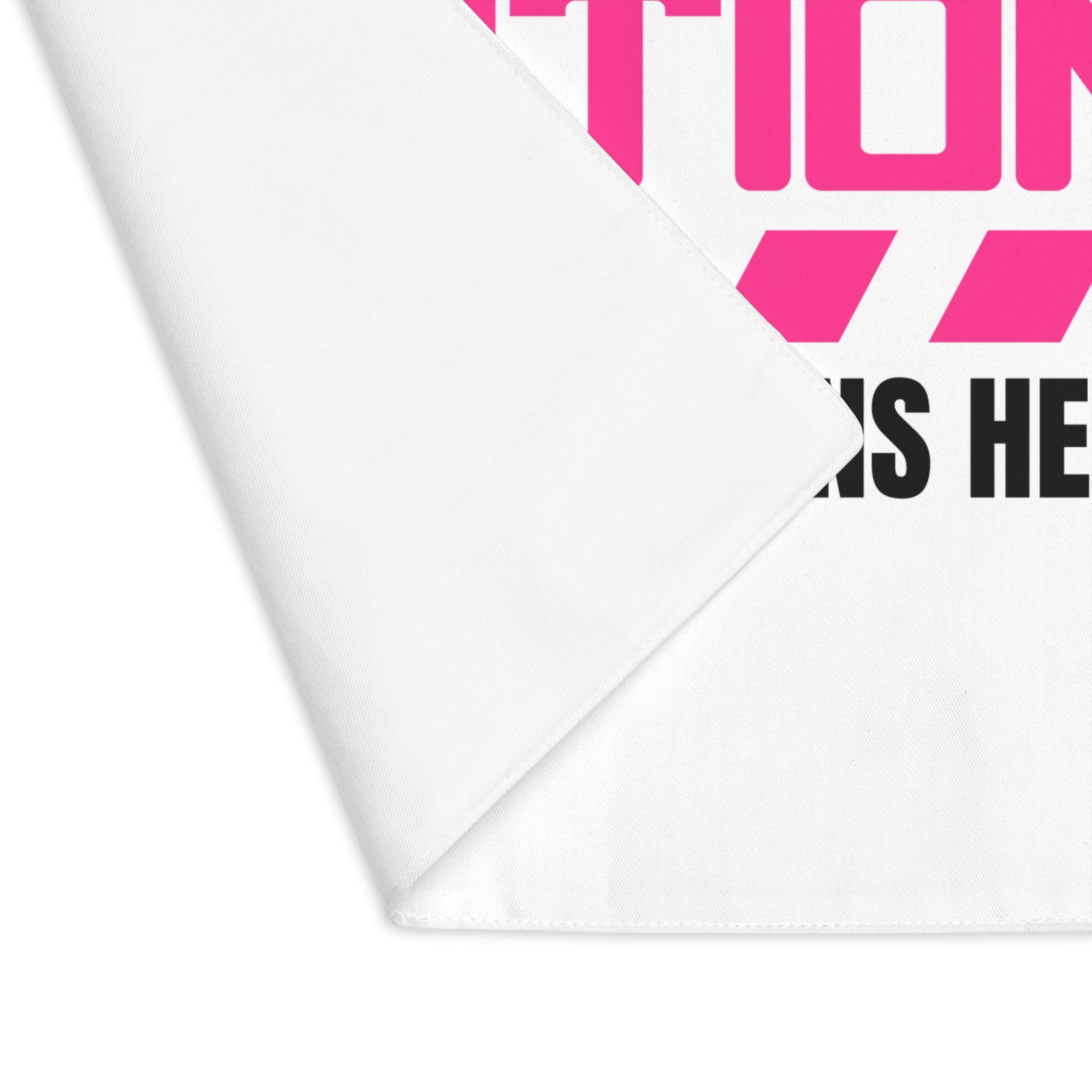 Caution: Messy Sex Happen Here | Mix & Match Playful Fun-Flirty Lovers’ Toy Mats