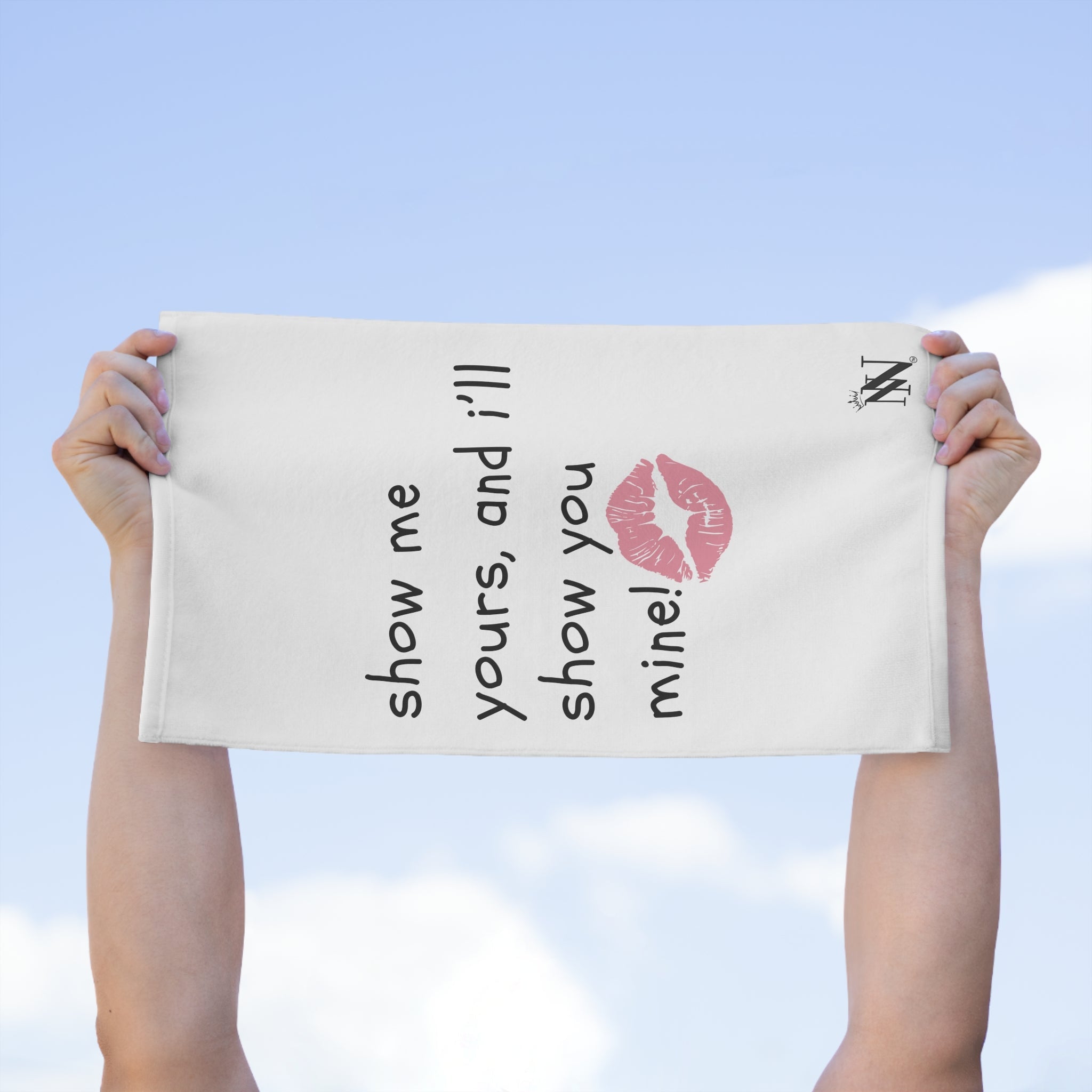 Show Me Yours | Mix & Match Soft Fun-Flirty Lovers’ Towels