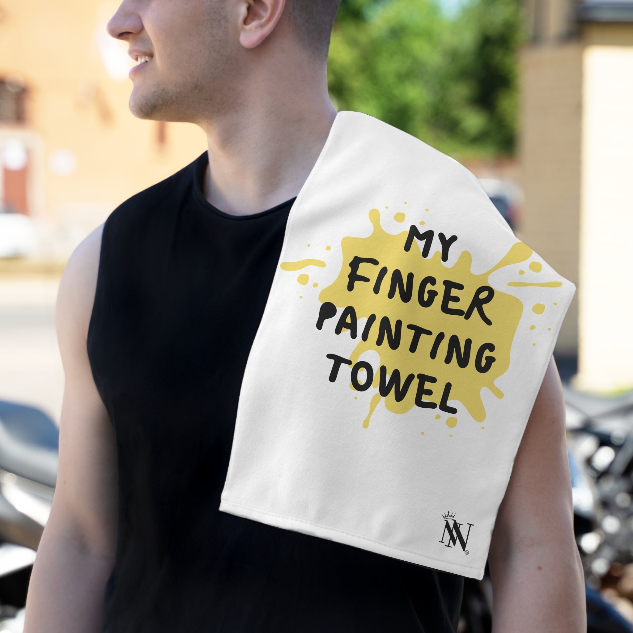 My Finger Painting Towel | Mix & Match Soft Fun-Flirty Lovers’ Towels