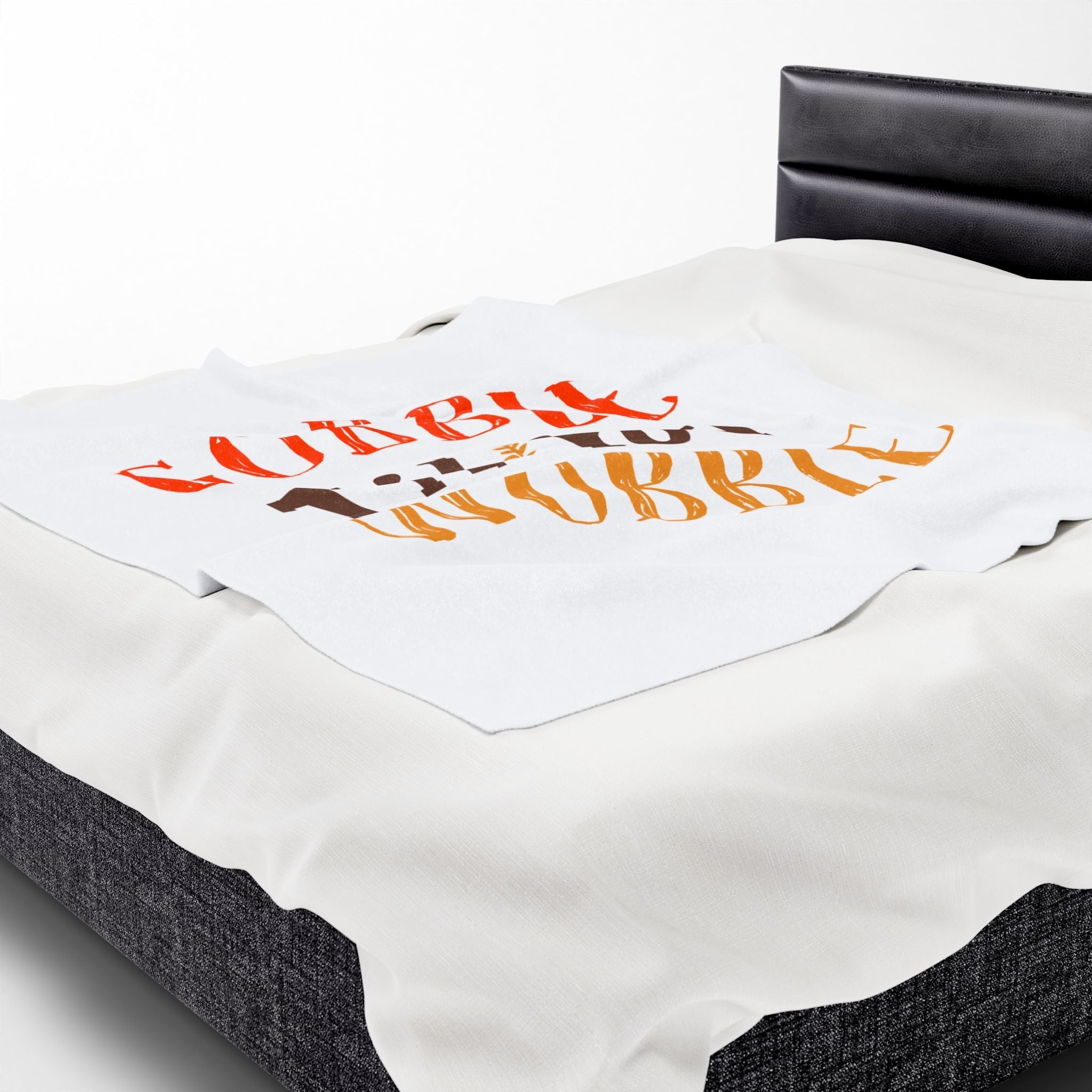 Gobble Til You Wobble | Mix & Match Velveteen Fun-Flirty Lovers’ Blankets
